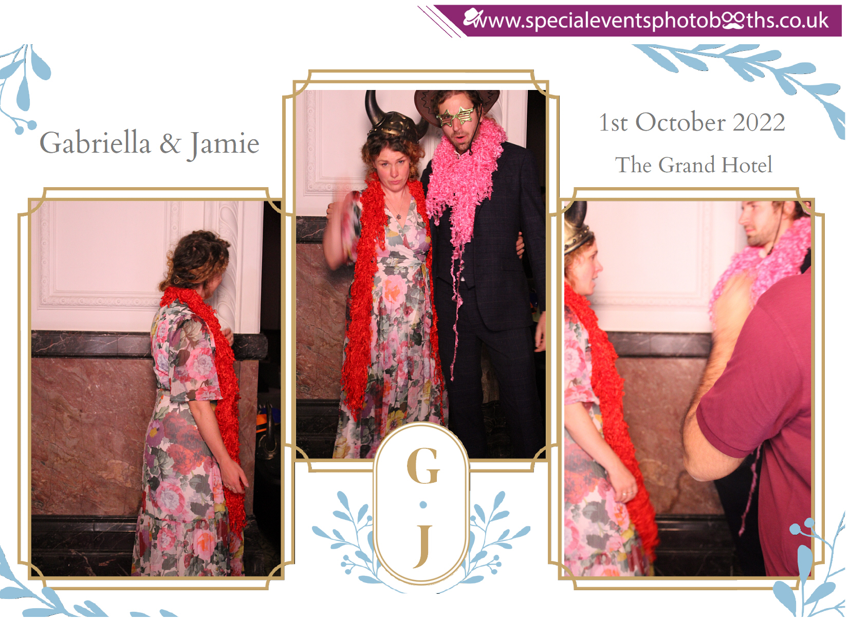 Gabriella and Jamie's Wedding | View more photos from the event at my.specialeventsphotobooths.co.uk/u/SpecialEventsPhotoBooths/Gabriella-and-Jamies-Wedding
