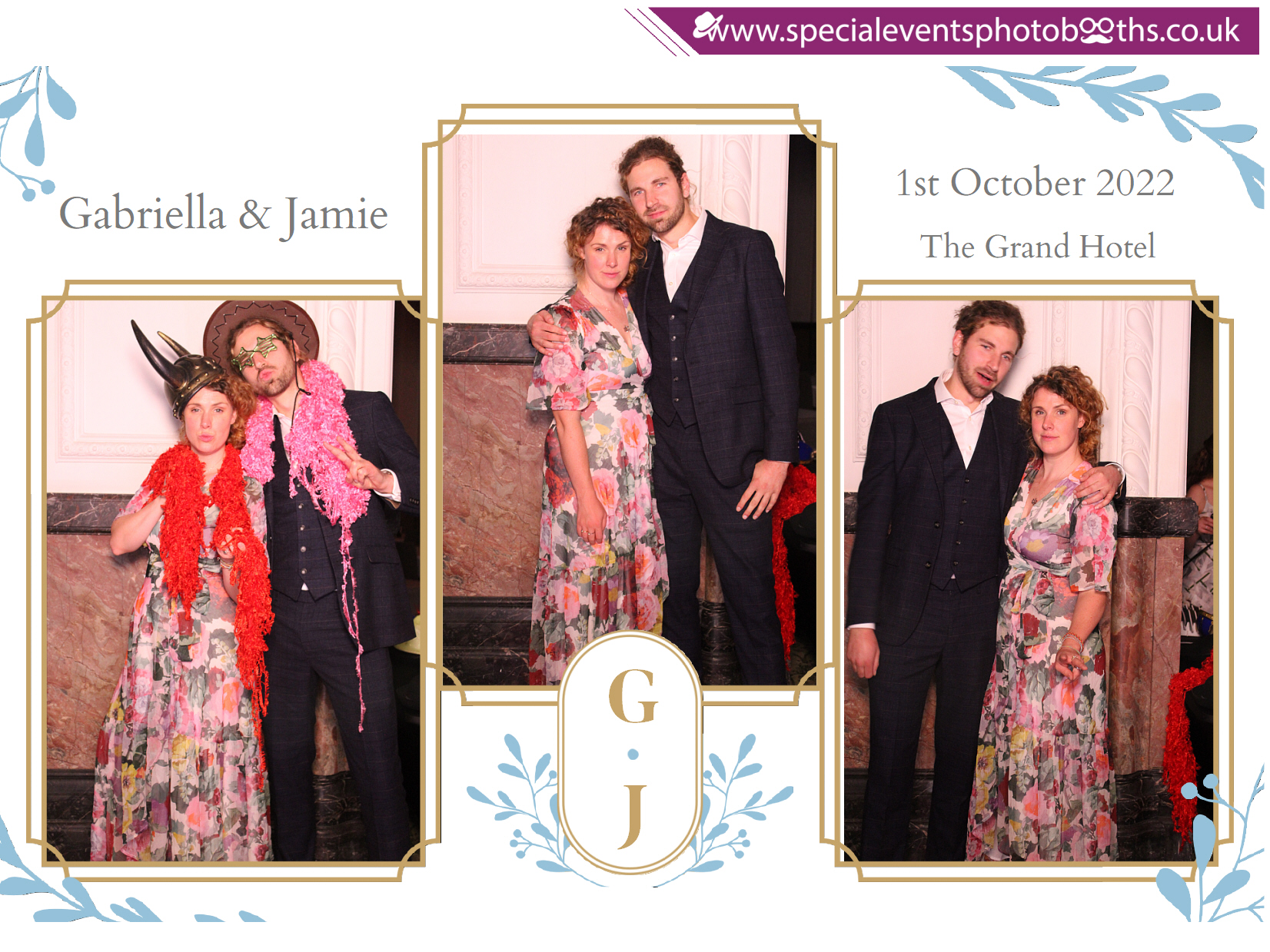 Gabriella and Jamie's Wedding | View more photos from the event at my.specialeventsphotobooths.co.uk/u/SpecialEventsPhotoBooths/Gabriella-and-Jamies-Wedding