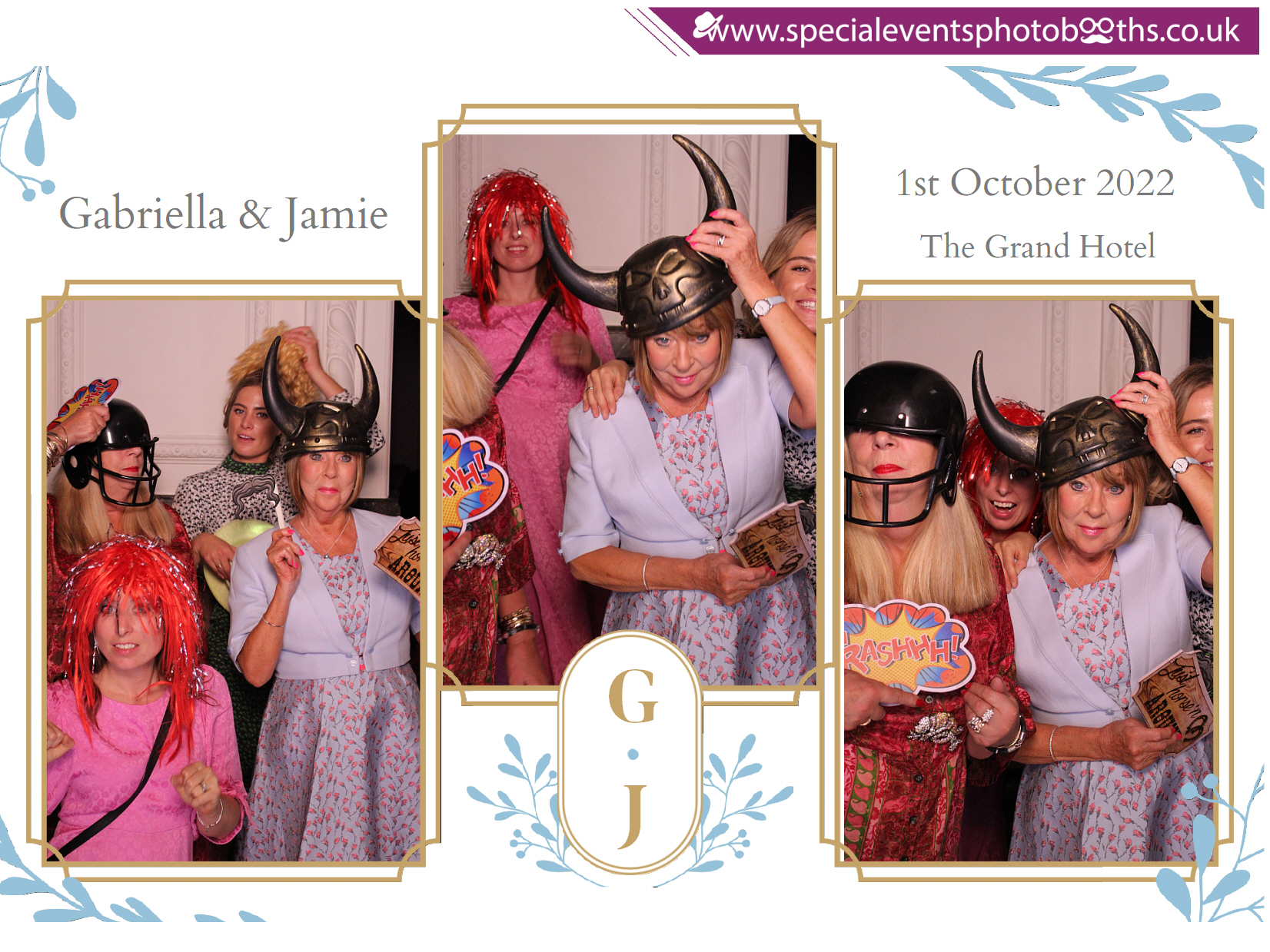 Gabriella and Jamie's Wedding | View more photos from the event at my.specialeventsphotobooths.co.uk/u/SpecialEventsPhotoBooths/Gabriella-and-Jamies-Wedding