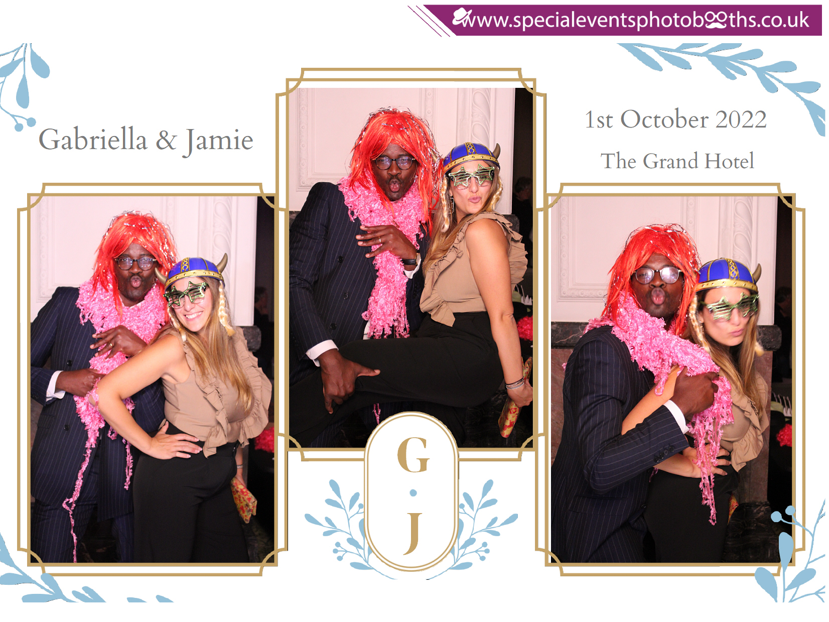 Gabriella and Jamie's Wedding | View more photos from the event at my.specialeventsphotobooths.co.uk/u/SpecialEventsPhotoBooths/Gabriella-and-Jamies-Wedding