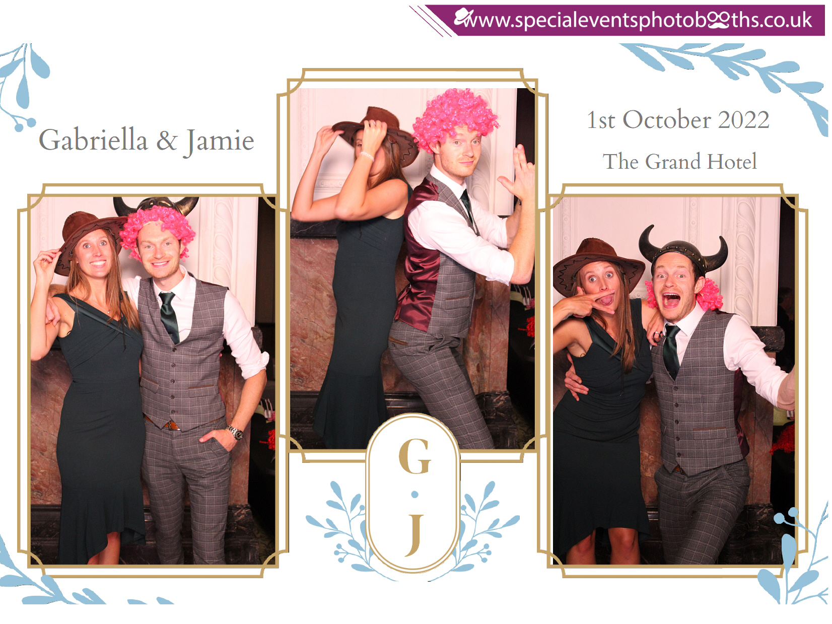Gabriella and Jamie's Wedding | View more photos from the event at my.specialeventsphotobooths.co.uk/u/SpecialEventsPhotoBooths/Gabriella-and-Jamies-Wedding