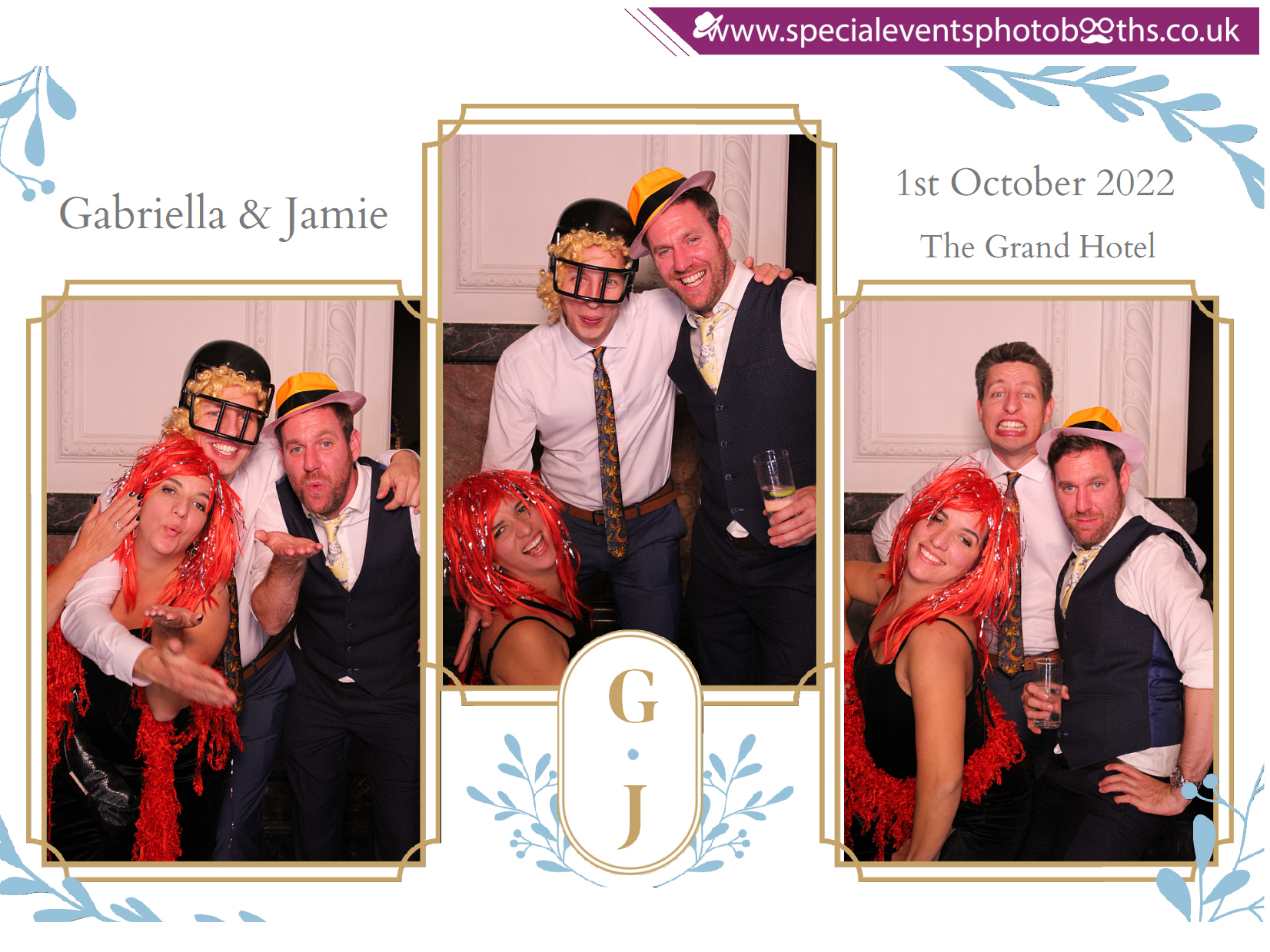 Gabriella and Jamie's Wedding | View more photos from the event at my.specialeventsphotobooths.co.uk/u/SpecialEventsPhotoBooths/Gabriella-and-Jamies-Wedding