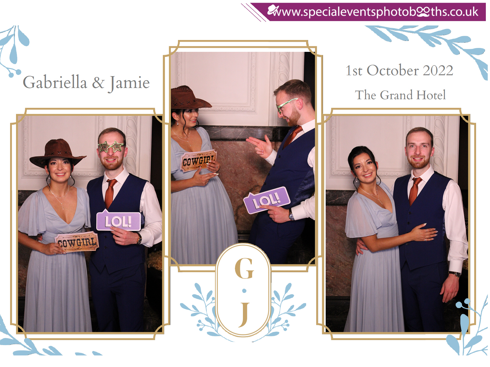 Gabriella and Jamie's Wedding | View more photos from the event at my.specialeventsphotobooths.co.uk/u/SpecialEventsPhotoBooths/Gabriella-and-Jamies-Wedding