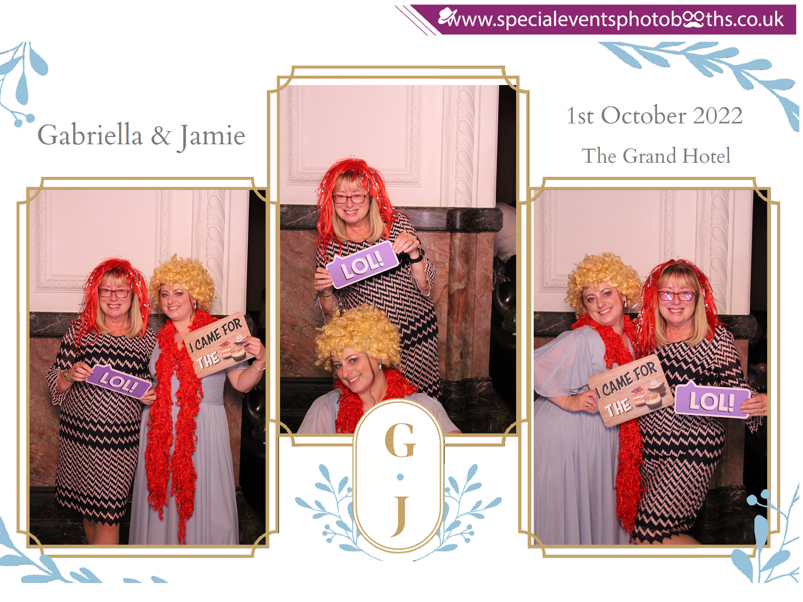 Gabriella and Jamie's Wedding | View more photos from the event at my.specialeventsphotobooths.co.uk/u/SpecialEventsPhotoBooths/Gabriella-and-Jamies-Wedding