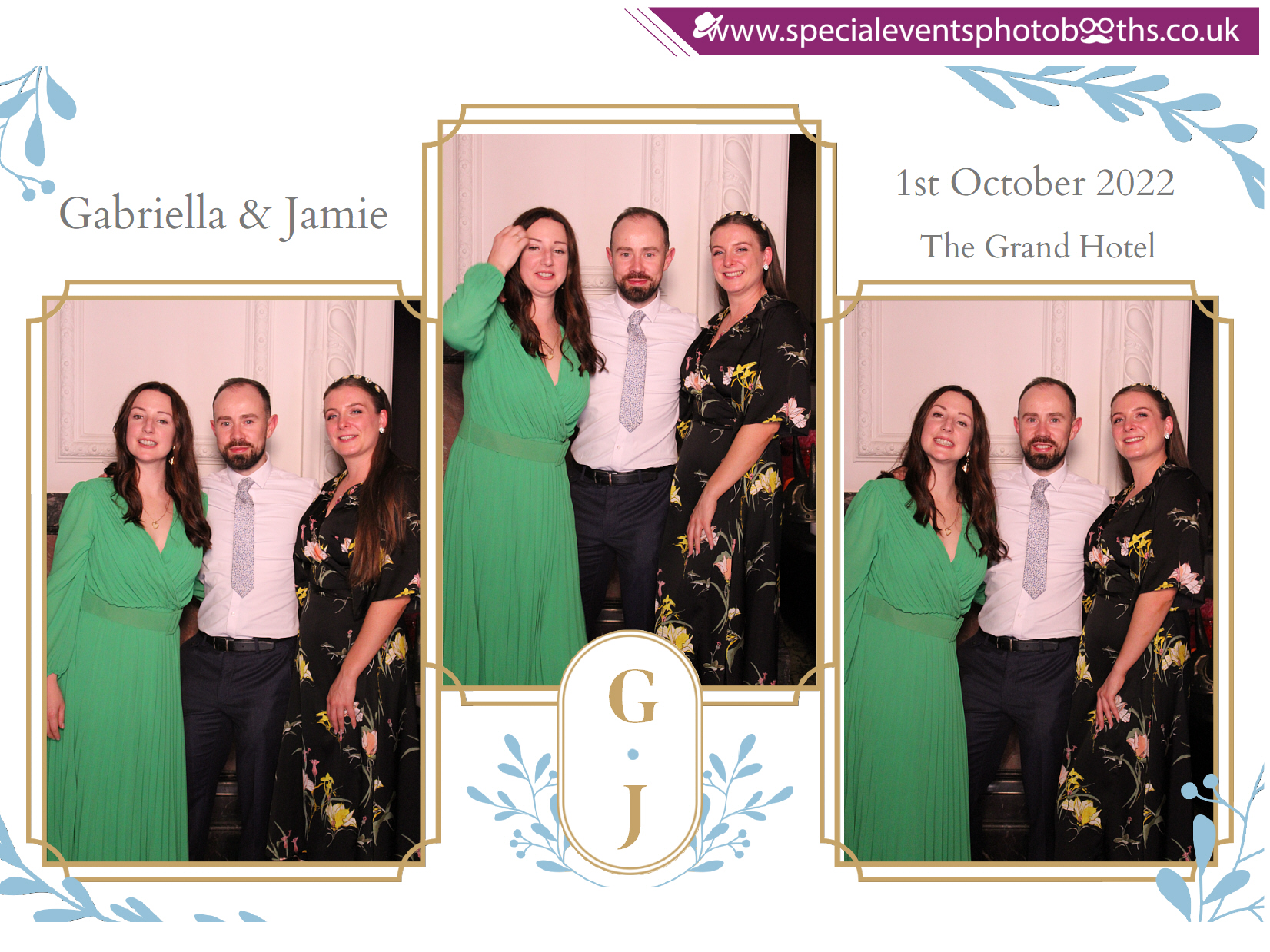 Gabriella and Jamie's Wedding | View more photos from the event at my.specialeventsphotobooths.co.uk/u/SpecialEventsPhotoBooths/Gabriella-and-Jamies-Wedding