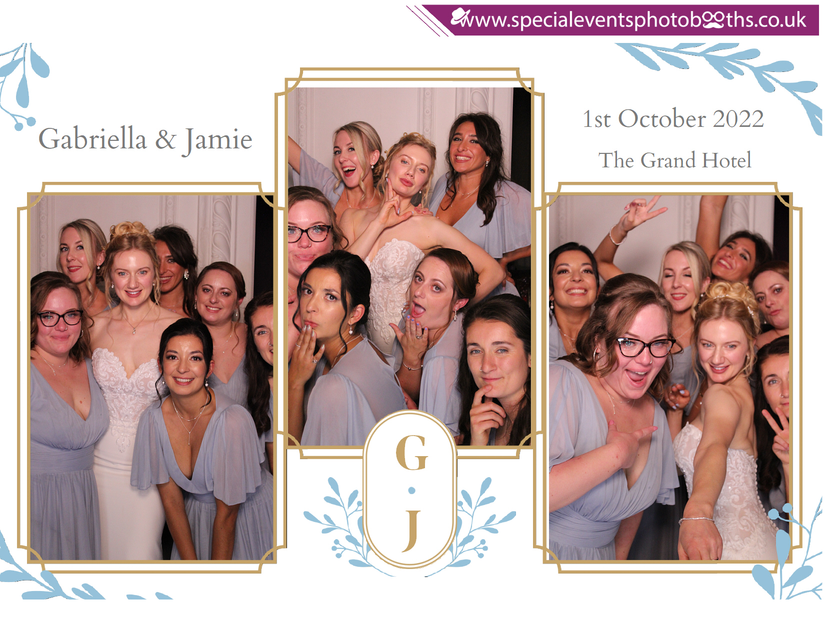 Gabriella and Jamie's Wedding | View more photos from the event at my.specialeventsphotobooths.co.uk/u/SpecialEventsPhotoBooths/Gabriella-and-Jamies-Wedding