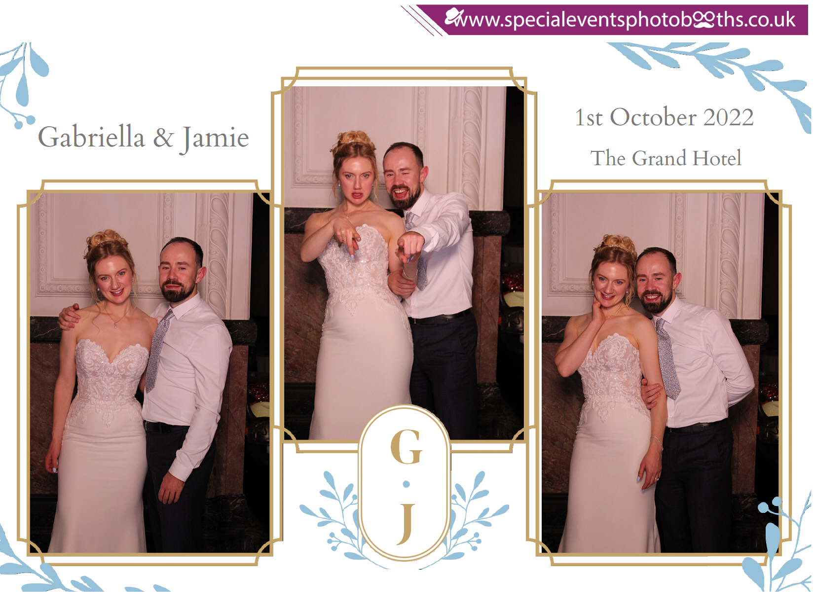Gabriella and Jamie's Wedding | View more photos from the event at my.specialeventsphotobooths.co.uk/u/SpecialEventsPhotoBooths/Gabriella-and-Jamies-Wedding