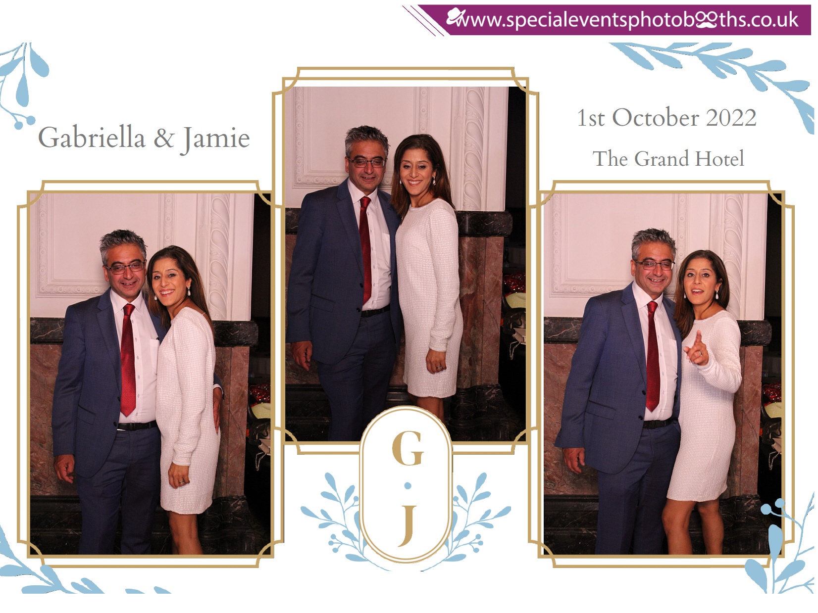 Gabriella and Jamie's Wedding | View more photos from the event at my.specialeventsphotobooths.co.uk/u/SpecialEventsPhotoBooths/Gabriella-and-Jamies-Wedding