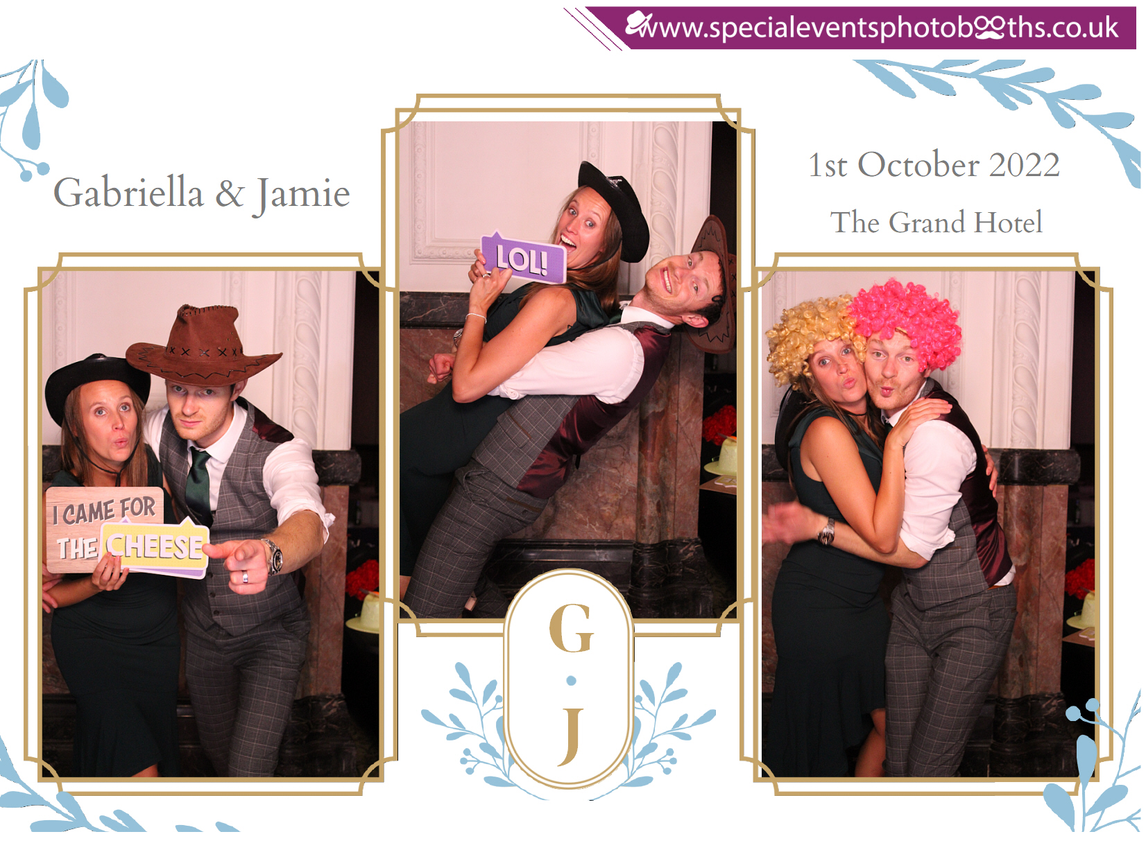 Gabriella and Jamie's Wedding | View more photos from the event at my.specialeventsphotobooths.co.uk/u/SpecialEventsPhotoBooths/Gabriella-and-Jamies-Wedding