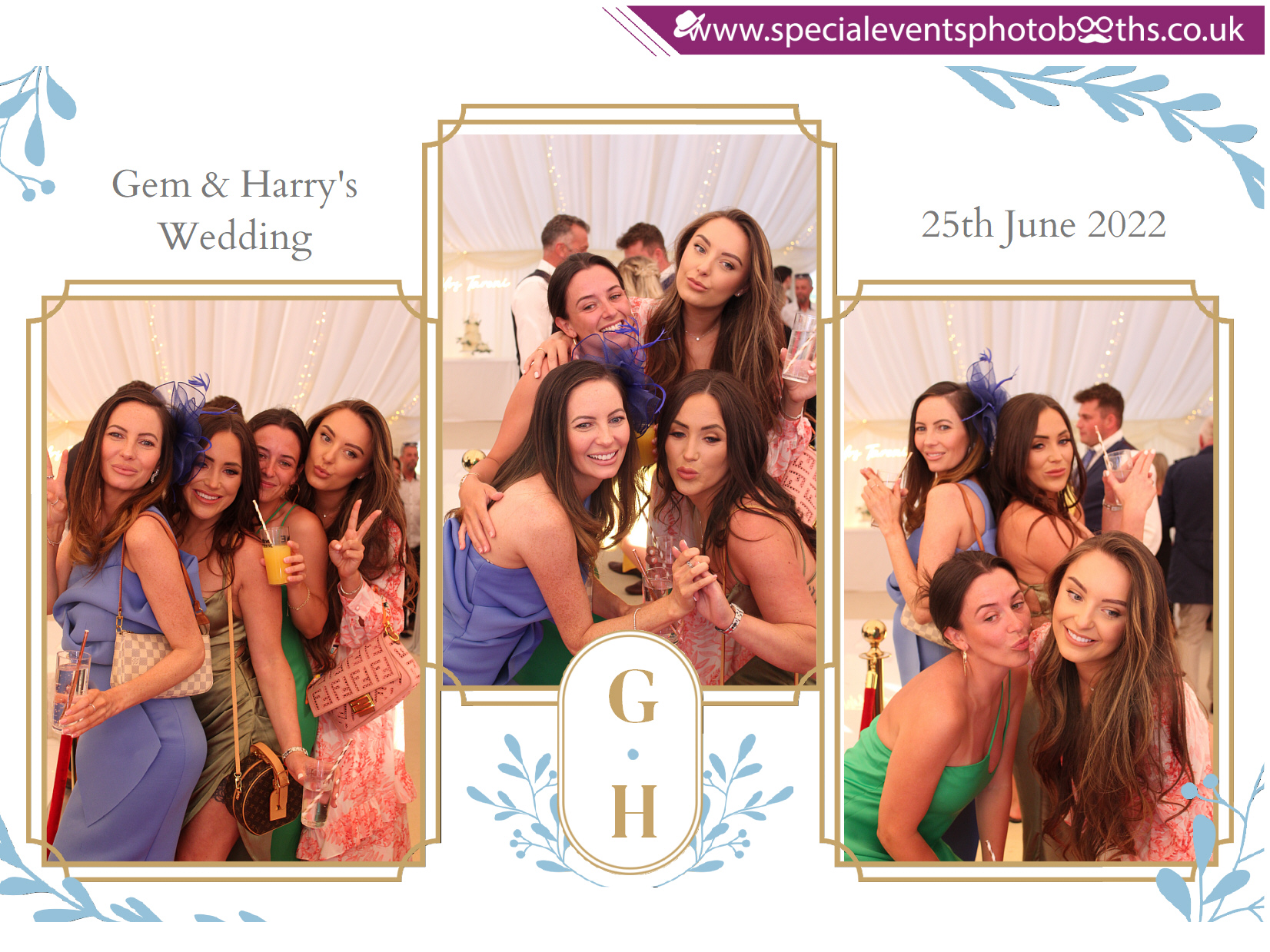 Gem and Harry's Wedding | View more photos from the event at my.specialeventsphotobooths.co.uk/u/SpecialEventsPhotoBooths/Gem-and-Harrys-Wedding