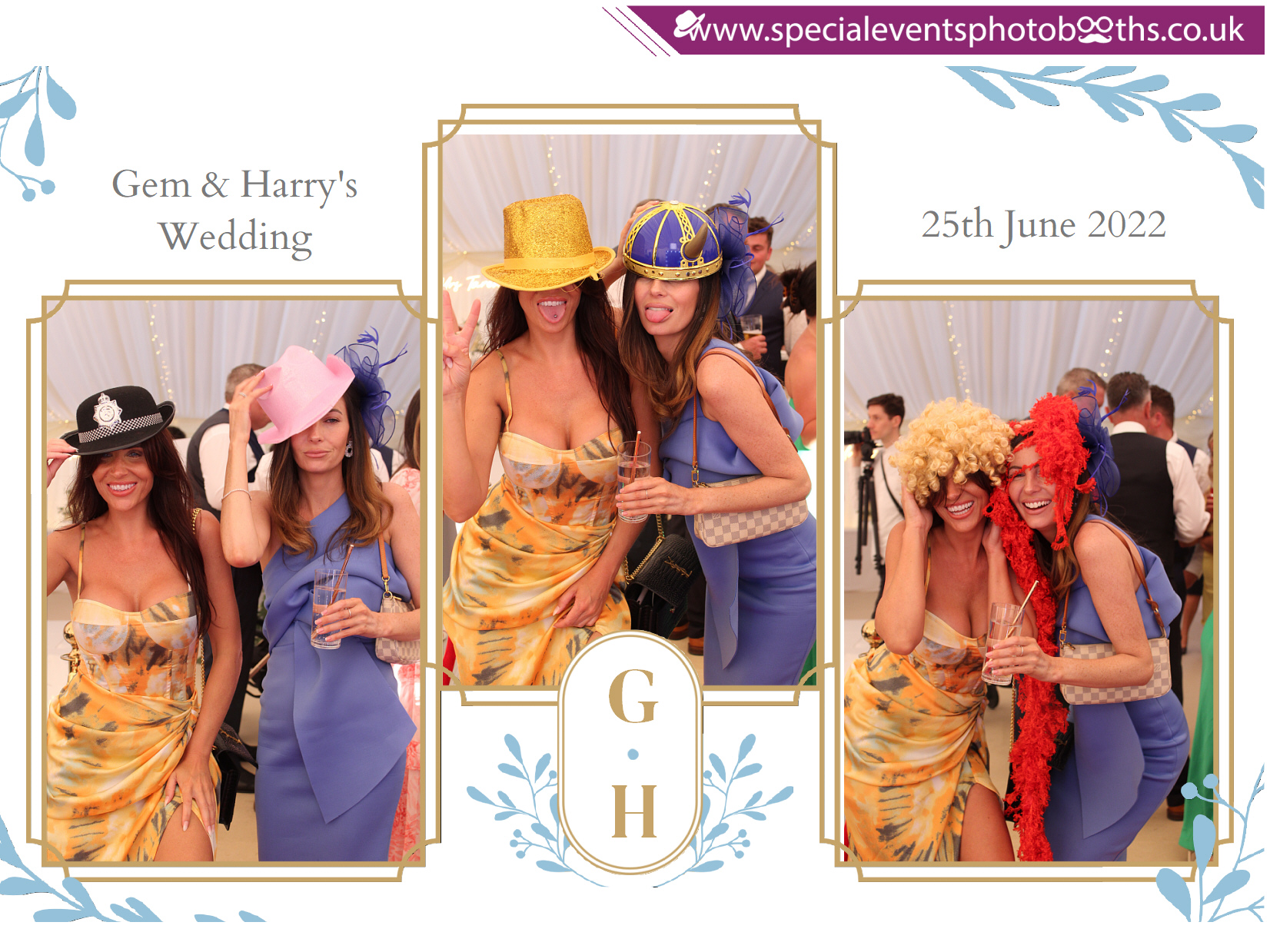 Gem and Harry's Wedding | View more photos from the event at my.specialeventsphotobooths.co.uk/u/SpecialEventsPhotoBooths/Gem-and-Harrys-Wedding