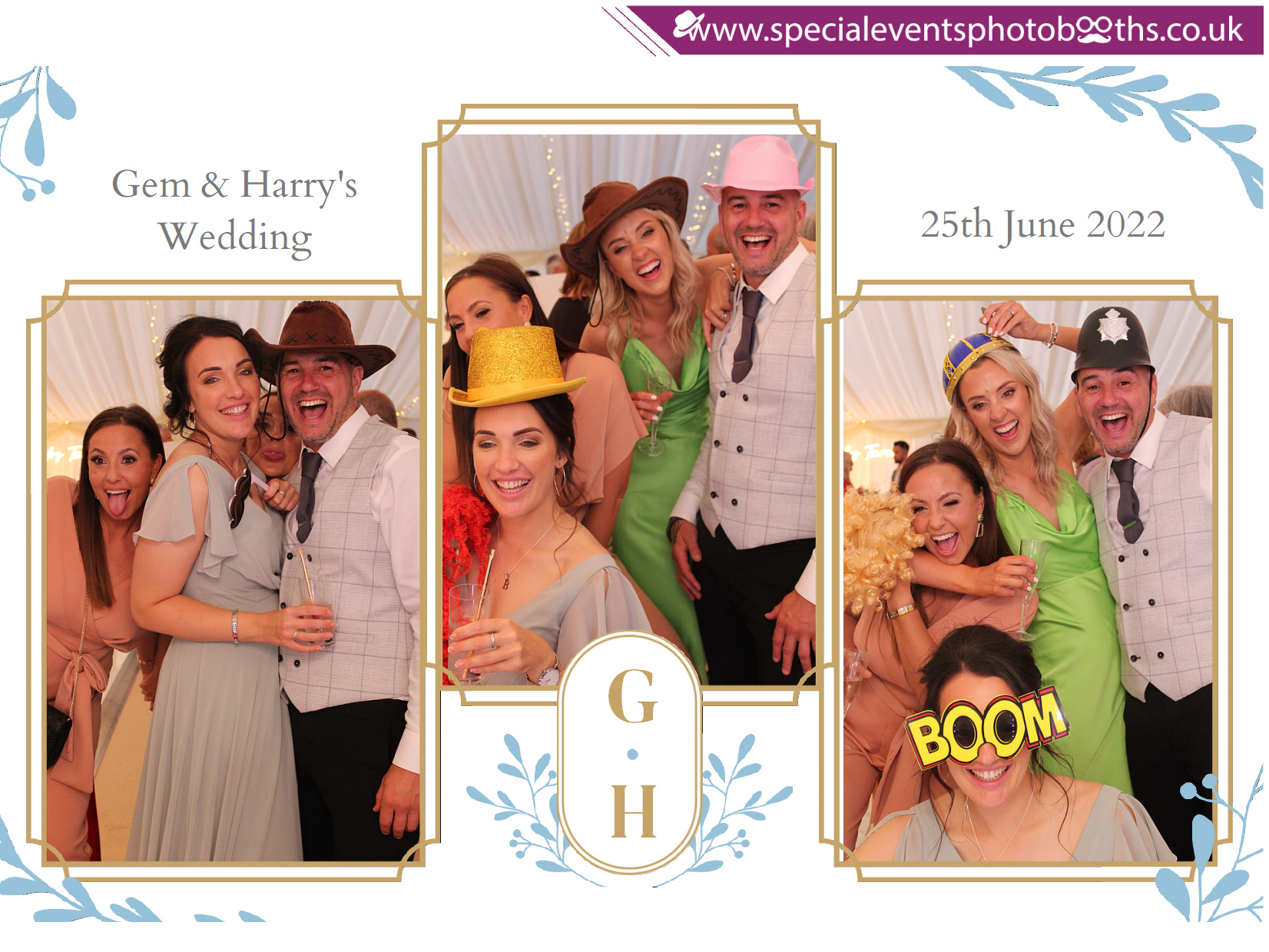 Gem and Harry's Wedding | View more photos from the event at my.specialeventsphotobooths.co.uk/u/SpecialEventsPhotoBooths/Gem-and-Harrys-Wedding
