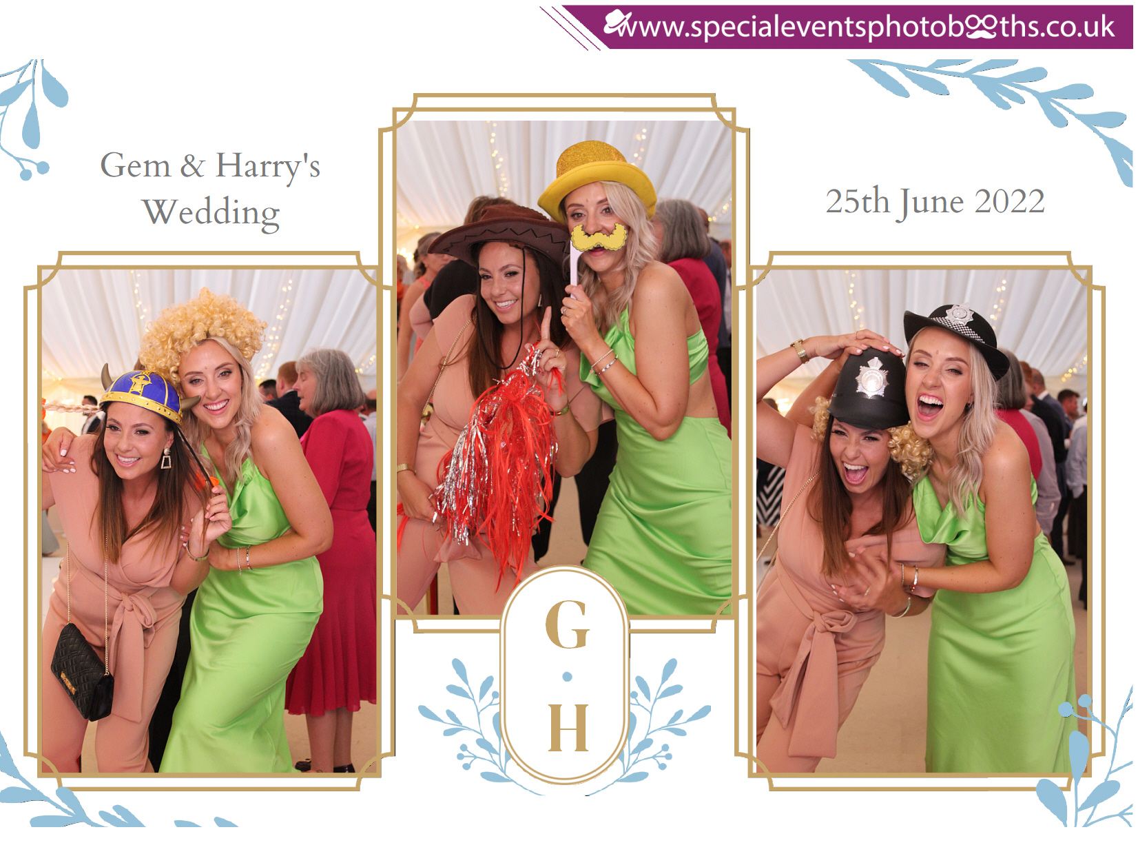 Gem and Harry's Wedding | View more photos from the event at my.specialeventsphotobooths.co.uk/u/SpecialEventsPhotoBooths/Gem-and-Harrys-Wedding