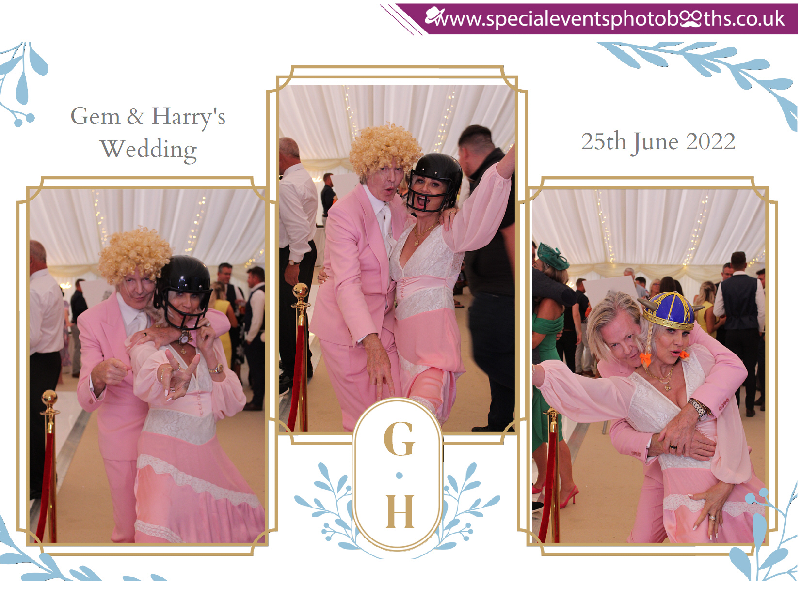 Gem and Harry's Wedding | View more photos from the event at my.specialeventsphotobooths.co.uk/u/SpecialEventsPhotoBooths/Gem-and-Harrys-Wedding