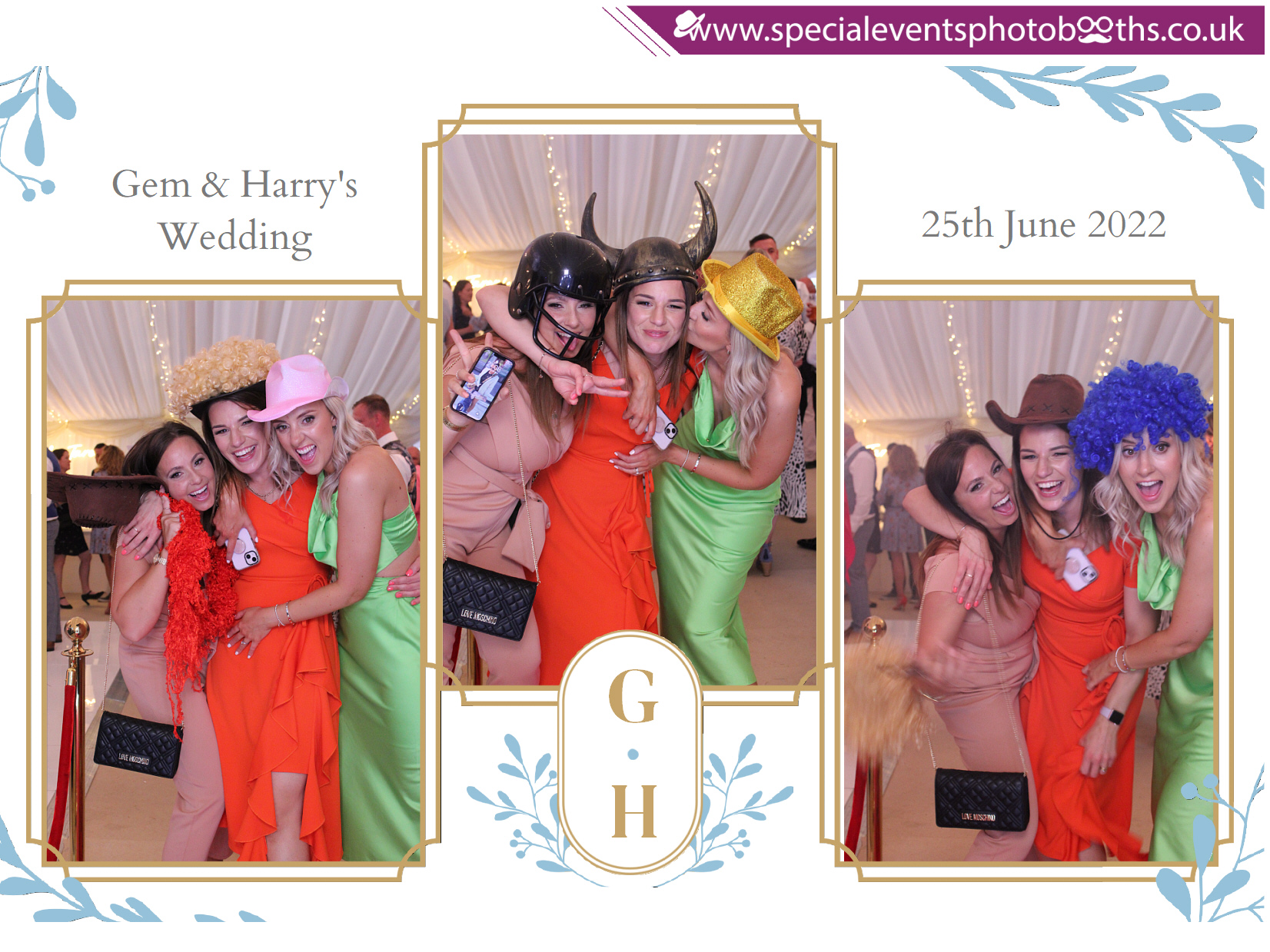 Gem and Harry's Wedding | View more photos from the event at my.specialeventsphotobooths.co.uk/u/SpecialEventsPhotoBooths/Gem-and-Harrys-Wedding