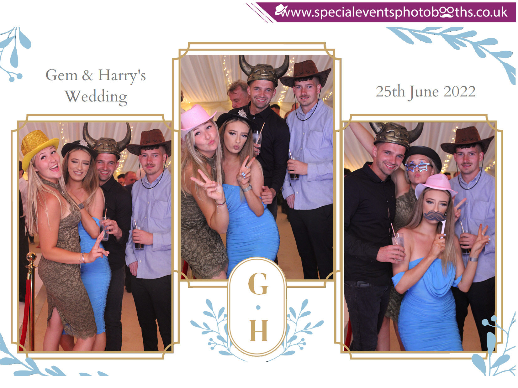 Gem and Harry's Wedding | View more photos from the event at my.specialeventsphotobooths.co.uk/u/SpecialEventsPhotoBooths/Gem-and-Harrys-Wedding