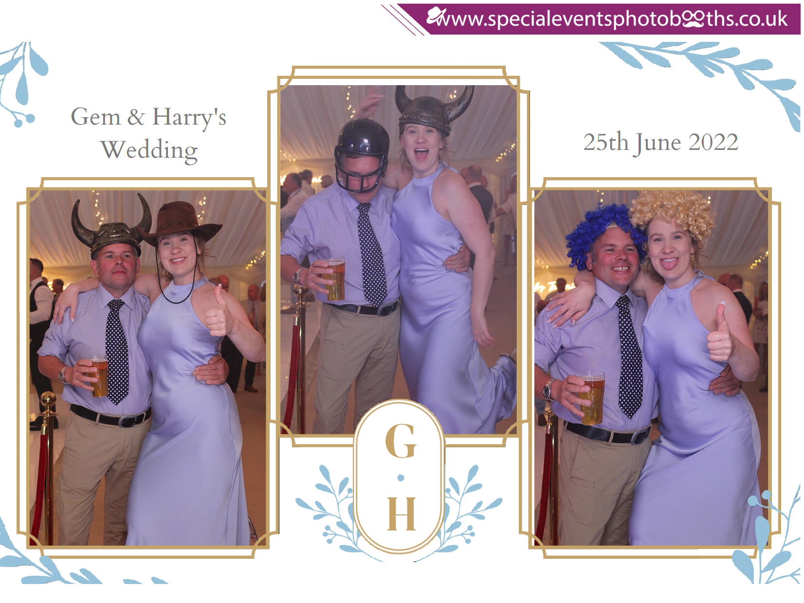 Gem and Harry's Wedding | View more photos from the event at my.specialeventsphotobooths.co.uk/u/SpecialEventsPhotoBooths/Gem-and-Harrys-Wedding