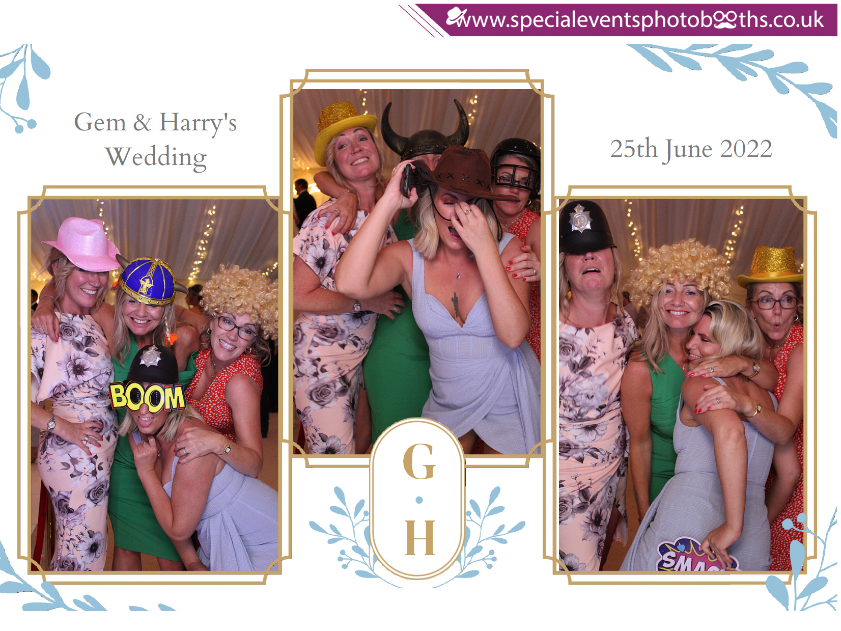 Gem and Harry's Wedding | View more photos from the event at my.specialeventsphotobooths.co.uk/u/SpecialEventsPhotoBooths/Gem-and-Harrys-Wedding