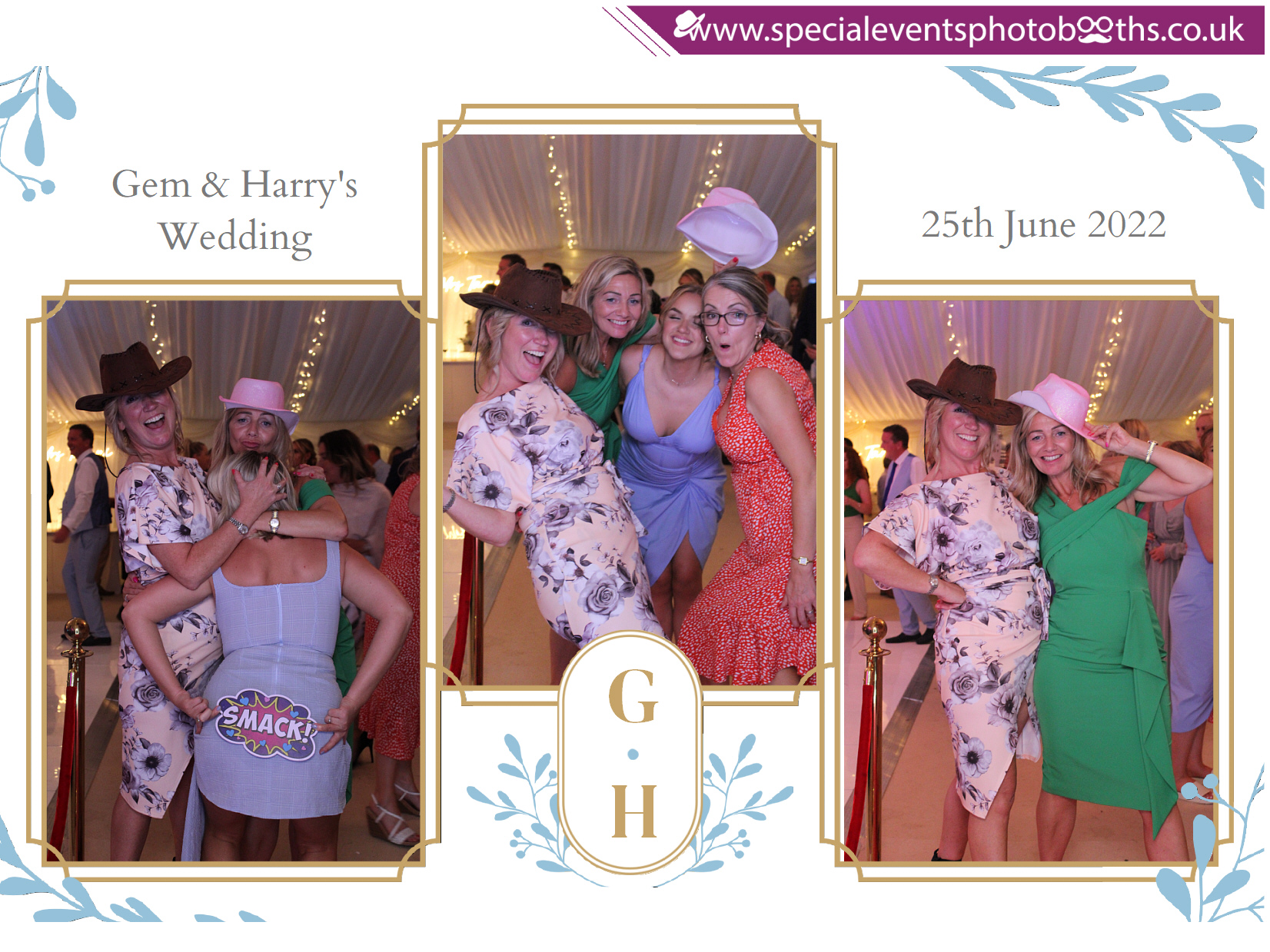 Gem and Harry's Wedding | View more photos from the event at my.specialeventsphotobooths.co.uk/u/SpecialEventsPhotoBooths/Gem-and-Harrys-Wedding