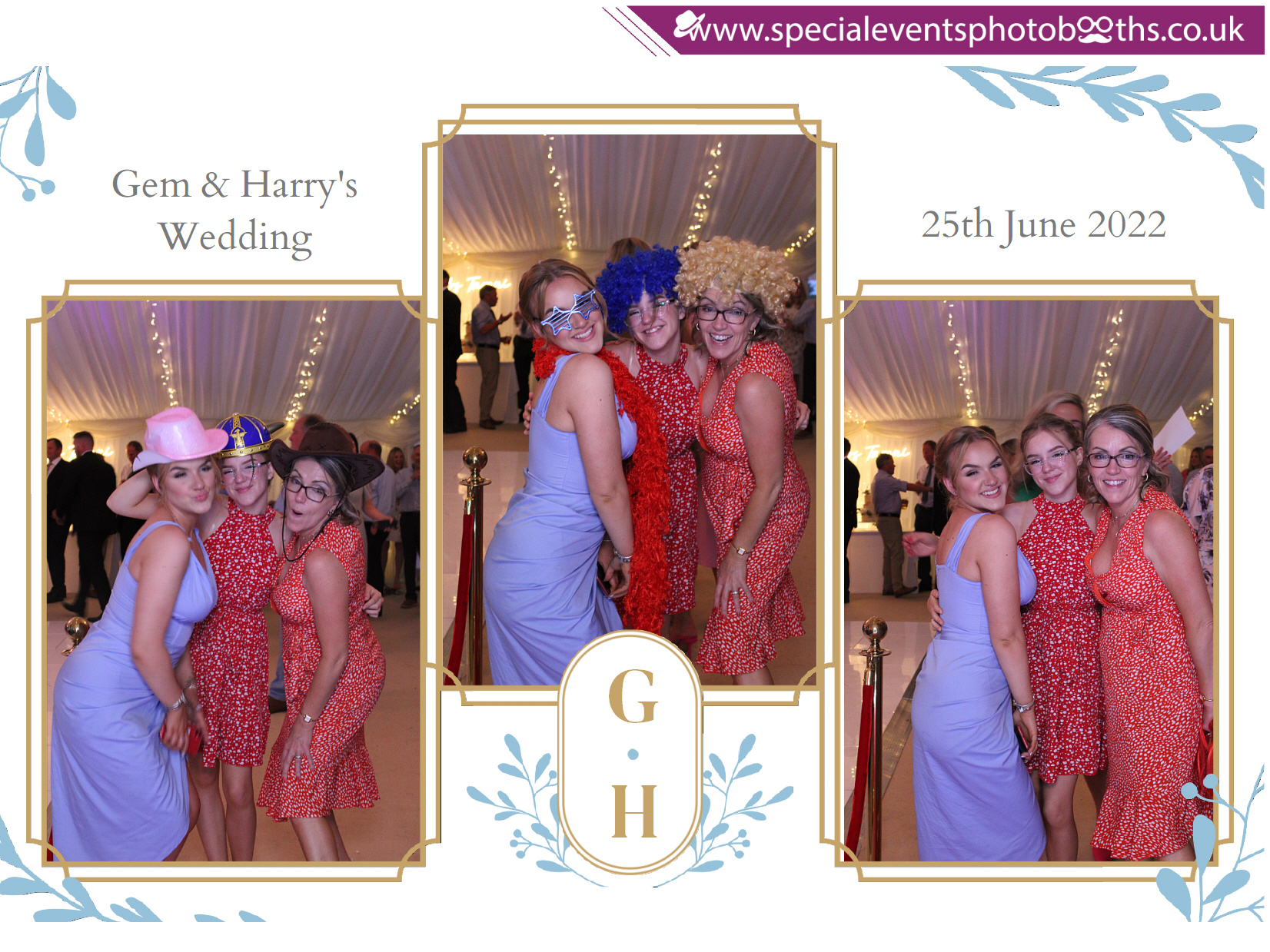 Gem and Harry's Wedding | View more photos from the event at my.specialeventsphotobooths.co.uk/u/SpecialEventsPhotoBooths/Gem-and-Harrys-Wedding