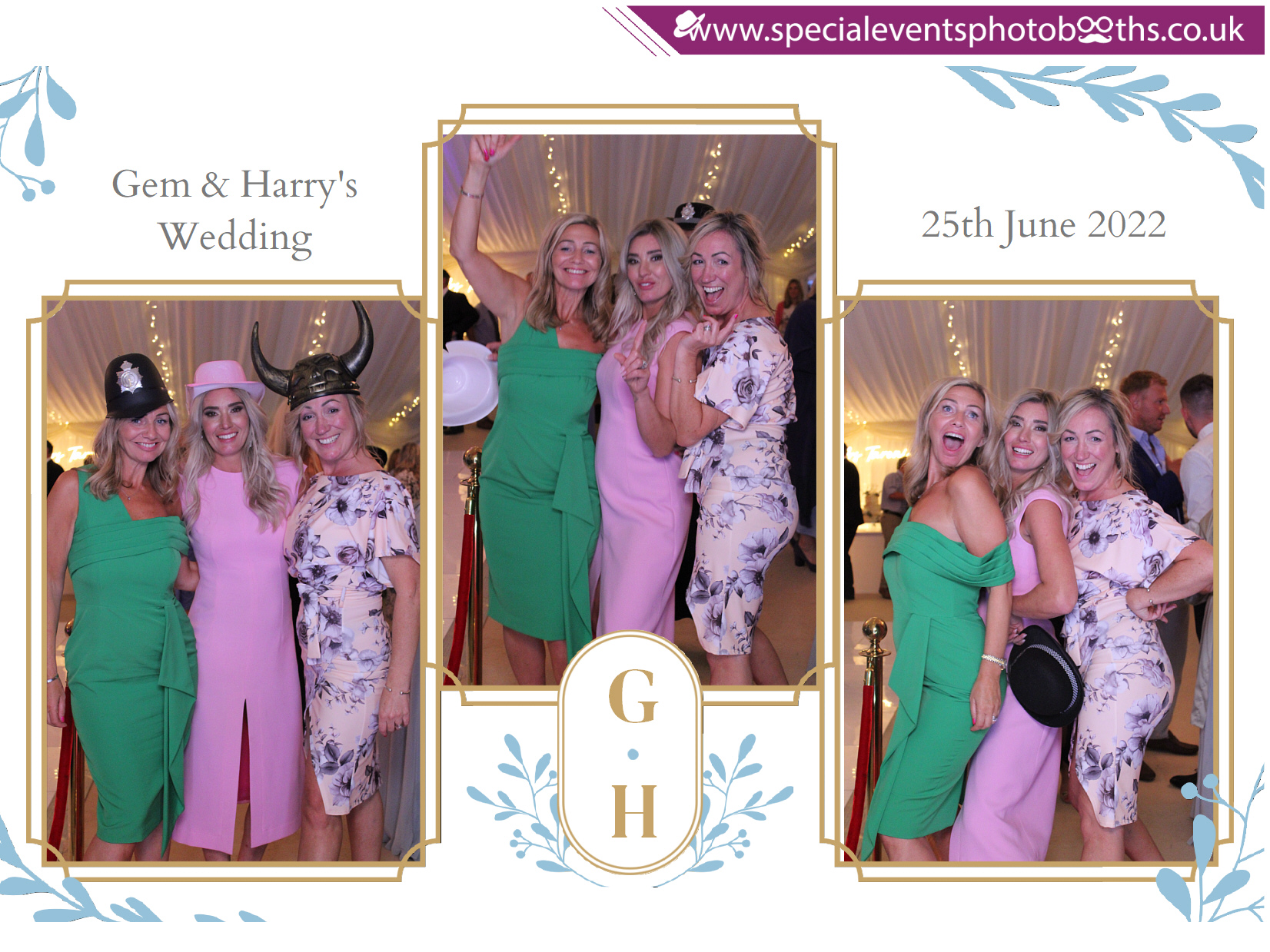 Gem and Harry's Wedding | View more photos from the event at my.specialeventsphotobooths.co.uk/u/SpecialEventsPhotoBooths/Gem-and-Harrys-Wedding