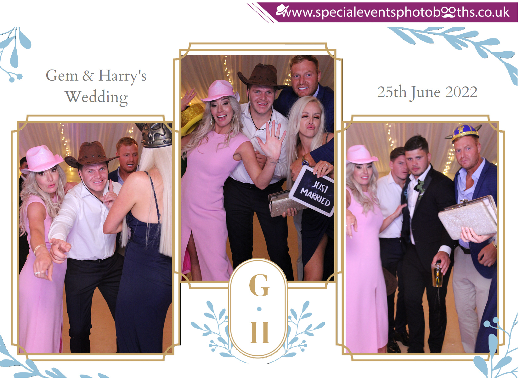 Gem and Harry's Wedding | View more photos from the event at my.specialeventsphotobooths.co.uk/u/SpecialEventsPhotoBooths/Gem-and-Harrys-Wedding