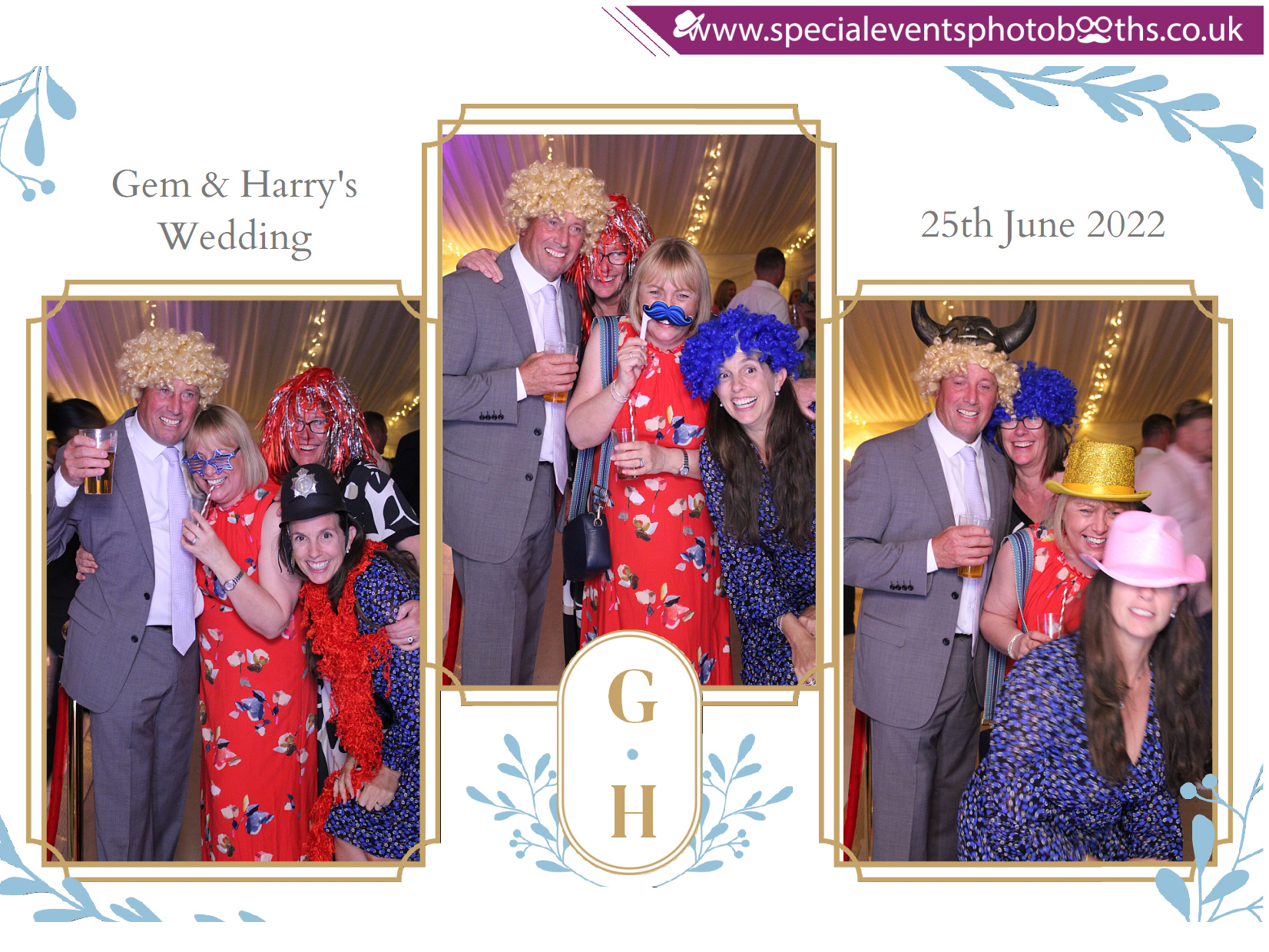 Gem and Harry's Wedding | View more photos from the event at my.specialeventsphotobooths.co.uk/u/SpecialEventsPhotoBooths/Gem-and-Harrys-Wedding