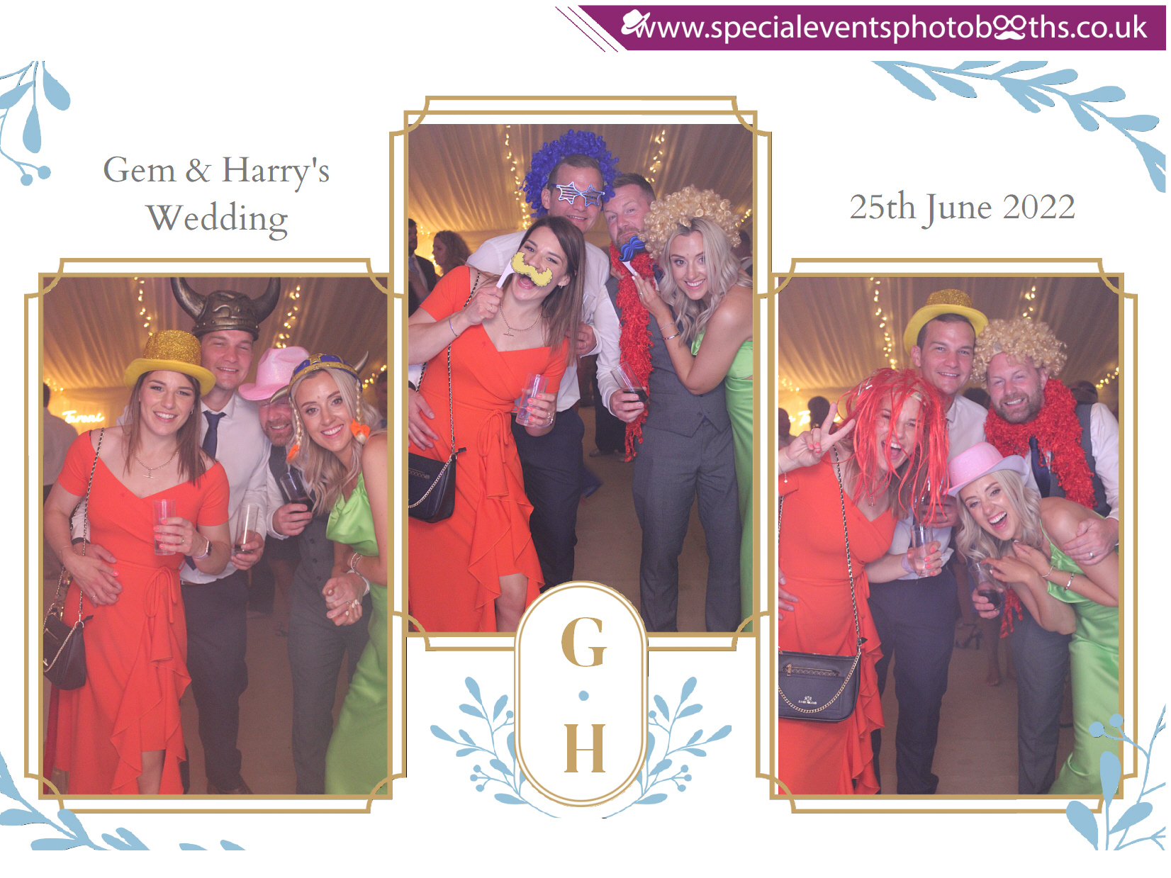 Gem and Harry's Wedding | View more photos from the event at my.specialeventsphotobooths.co.uk/u/SpecialEventsPhotoBooths/Gem-and-Harrys-Wedding