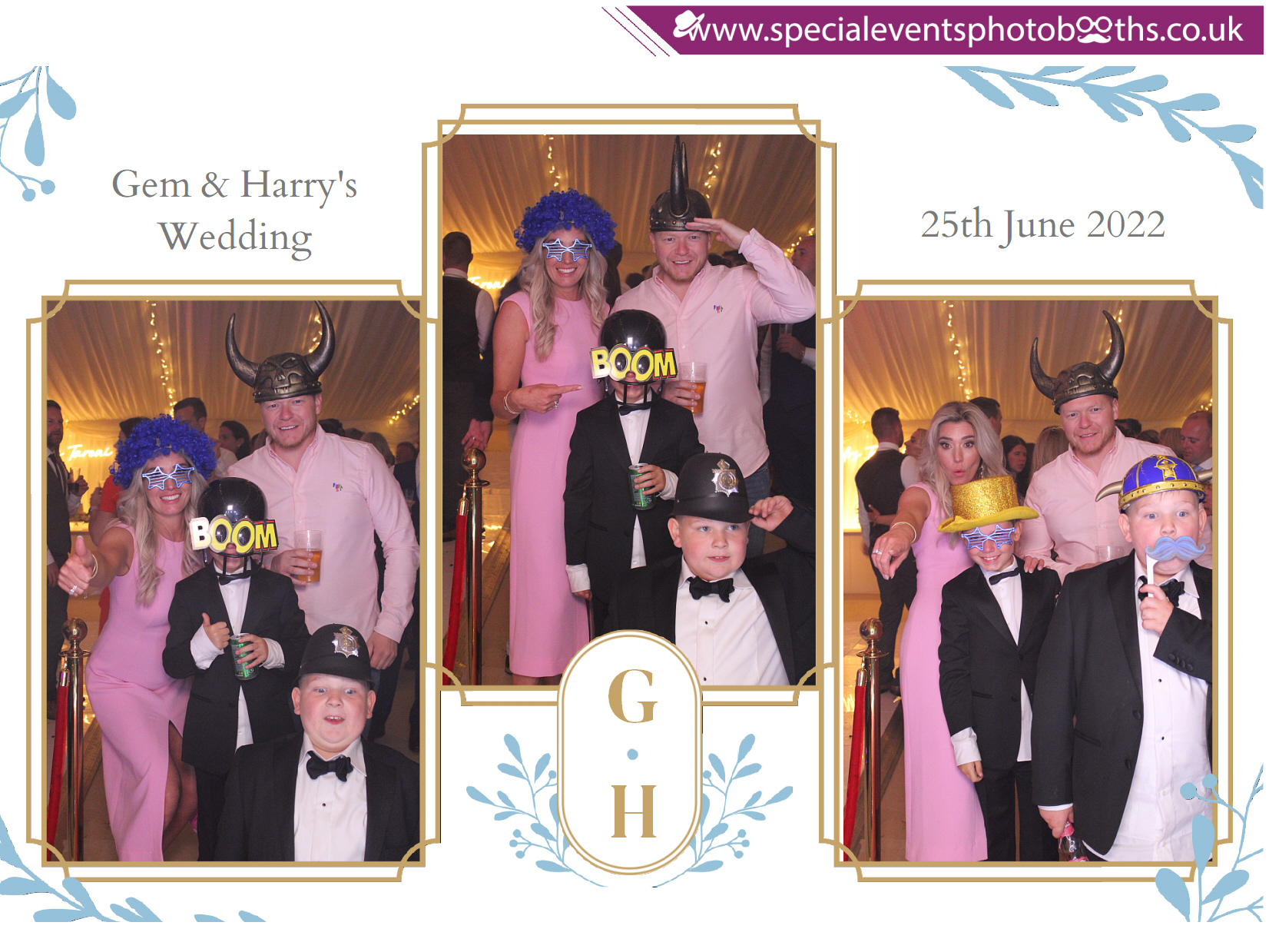 Gem and Harry's Wedding | View more photos from the event at my.specialeventsphotobooths.co.uk/u/SpecialEventsPhotoBooths/Gem-and-Harrys-Wedding
