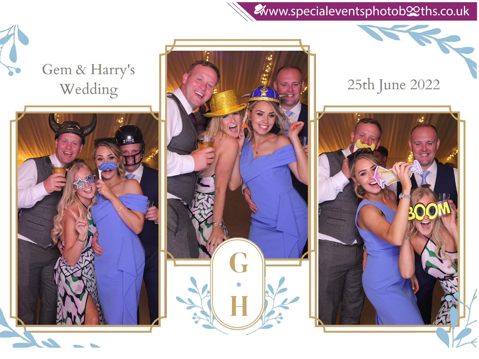 Gem and Harry's Wedding | View more photos from the event at my.specialeventsphotobooths.co.uk/u/SpecialEventsPhotoBooths/Gem-and-Harrys-Wedding