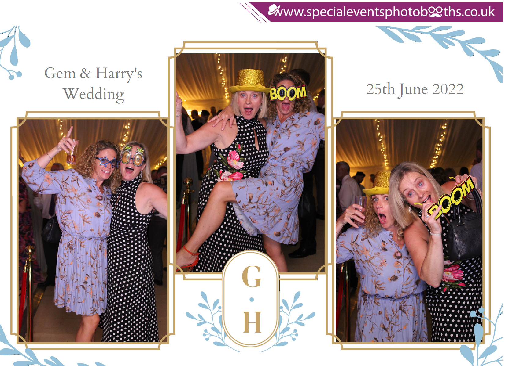 Gem and Harry's Wedding | View more photos from the event at my.specialeventsphotobooths.co.uk/u/SpecialEventsPhotoBooths/Gem-and-Harrys-Wedding