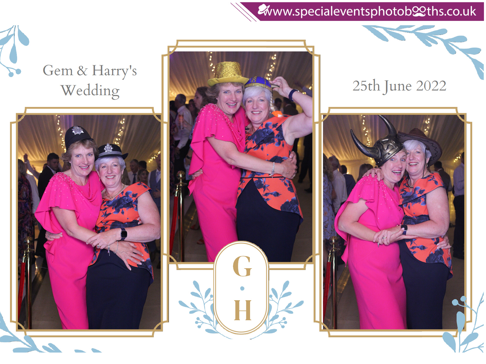 Gem and Harry's Wedding | View more photos from the event at my.specialeventsphotobooths.co.uk/u/SpecialEventsPhotoBooths/Gem-and-Harrys-Wedding