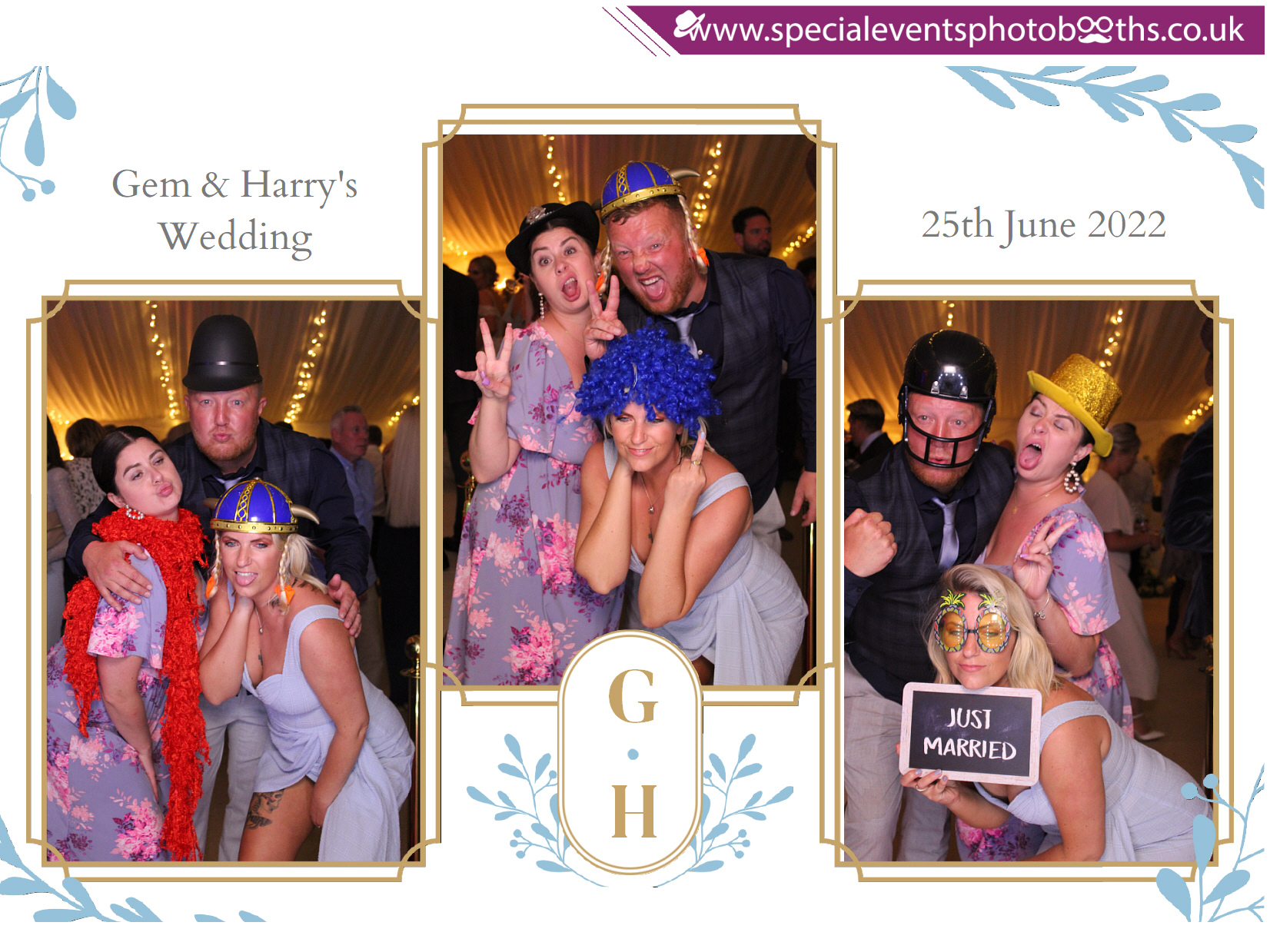 Gem and Harry's Wedding | View more photos from the event at my.specialeventsphotobooths.co.uk/u/SpecialEventsPhotoBooths/Gem-and-Harrys-Wedding