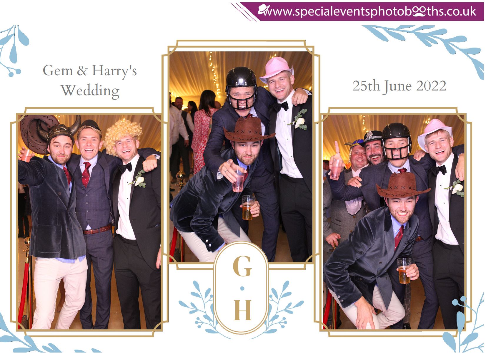 Gem and Harry's Wedding | View more photos from the event at my.specialeventsphotobooths.co.uk/u/SpecialEventsPhotoBooths/Gem-and-Harrys-Wedding