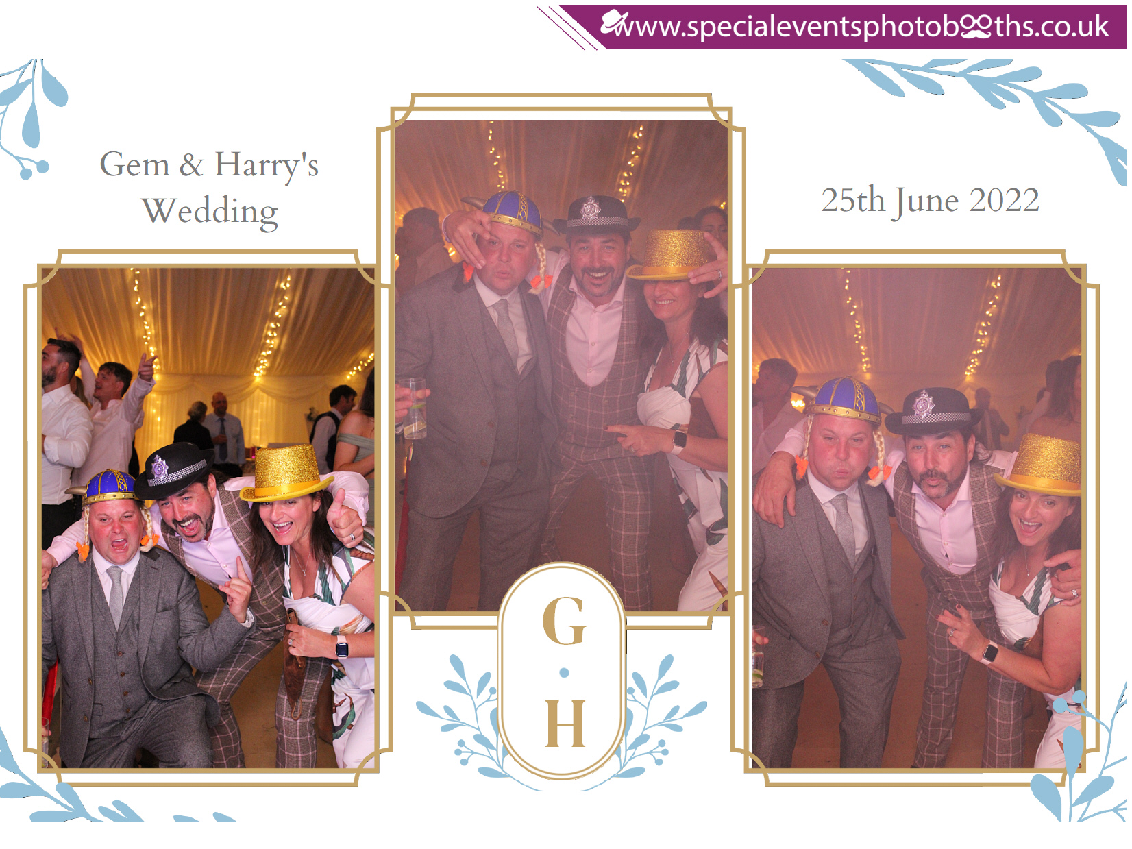 Gem and Harry's Wedding | View more photos from the event at my.specialeventsphotobooths.co.uk/u/SpecialEventsPhotoBooths/Gem-and-Harrys-Wedding