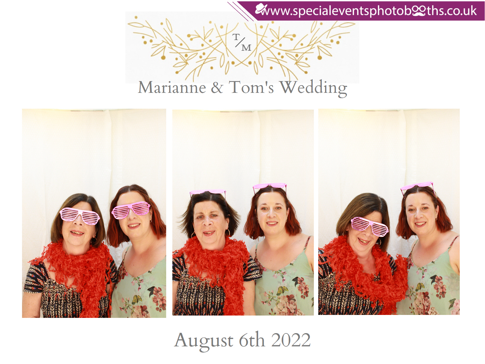 Marianne & Tom Wedding | View more photos from the event at my.specialeventsphotobooths.co.uk/u/SpecialEventsPhotoBooths/Marianne-Tom-Wedding