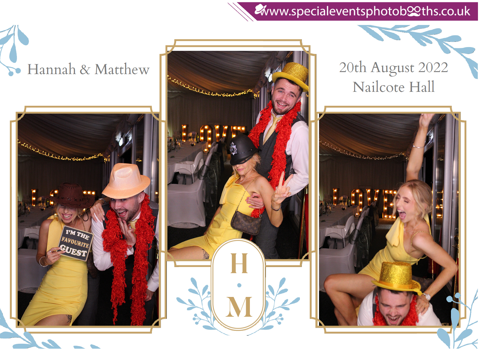 Matt & Hannah's Wedding | View more photos from the event at my.specialeventsphotobooths.co.uk/u/SpecialEventsPhotoBooths/Matt-Hannahs-Wedding