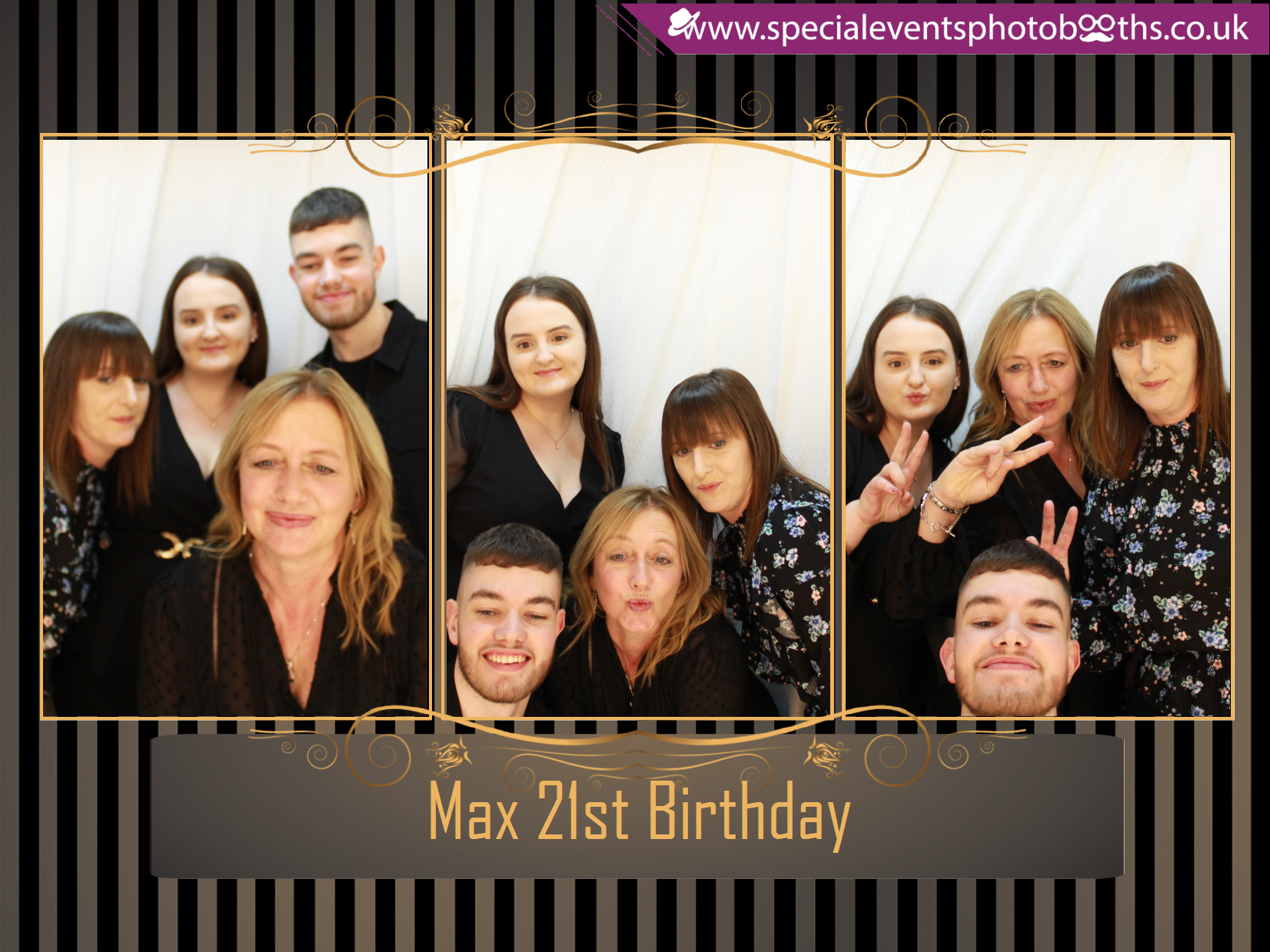 Max 21st Birthday | View more photos from the event at my.specialeventsphotobooths.co.uk/u/SpecialEventsPhotoBooths/Max-21st-Birthday