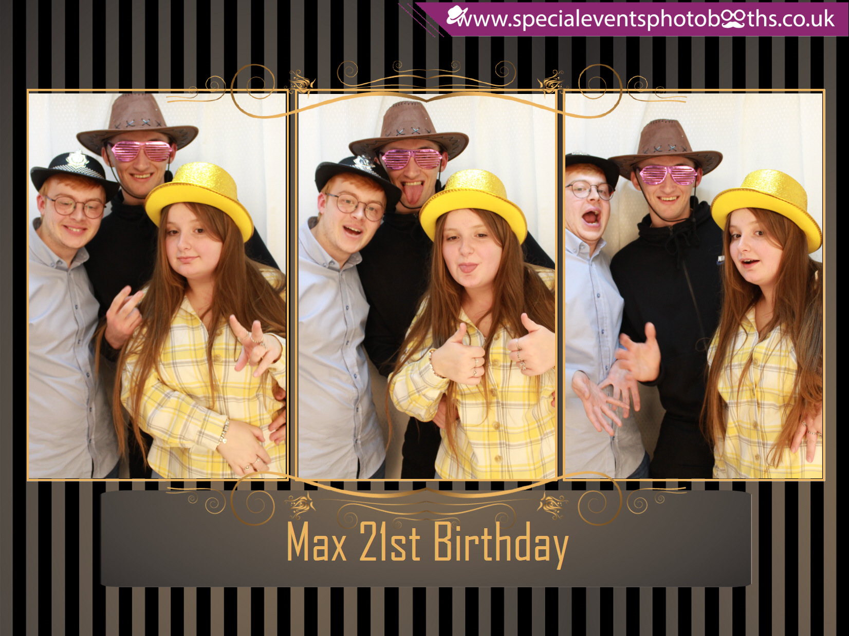 Max 21st Birthday | View more photos from the event at my.specialeventsphotobooths.co.uk/u/SpecialEventsPhotoBooths/Max-21st-Birthday