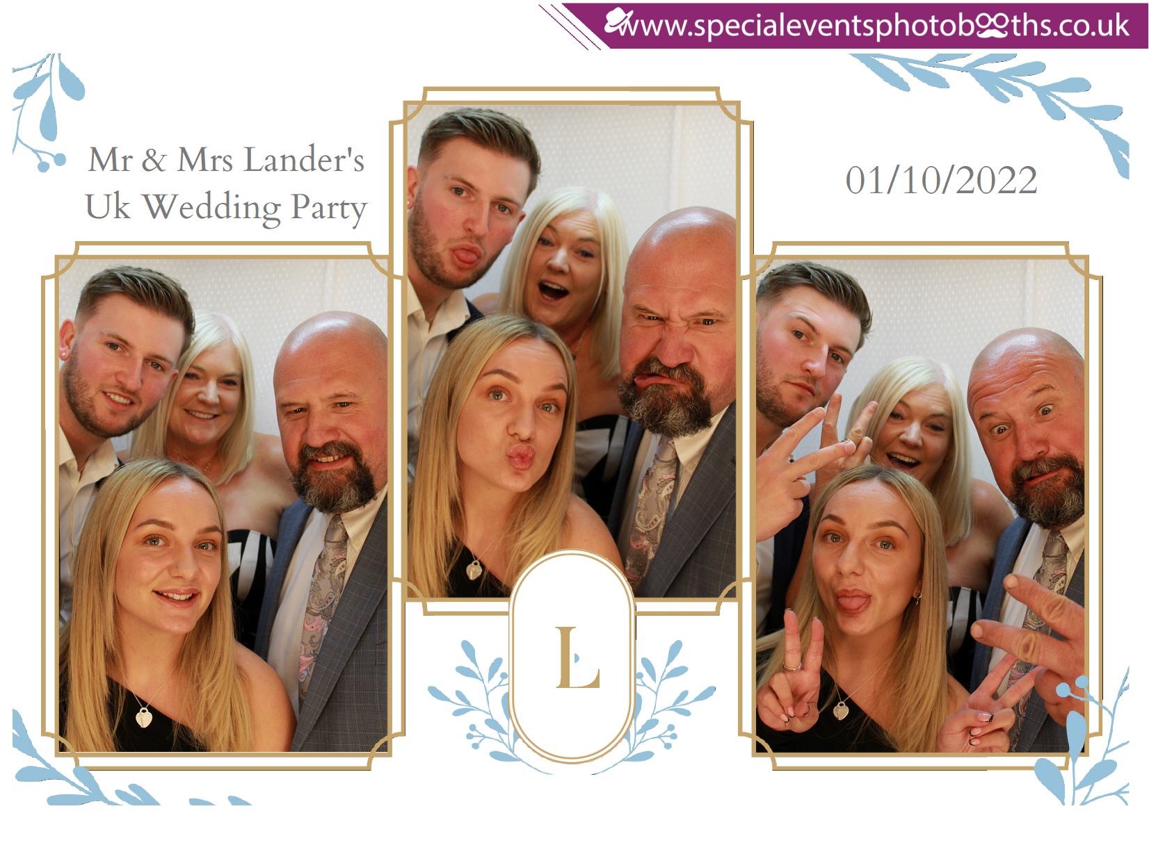 Mr & Mrs Lander's UK Wedding Party | View more photos from the event at my.specialeventsphotobooths.co.uk/u/SpecialEventsPhotoBooths/Mr-Mrs-Landers-UK-Wedding-Party