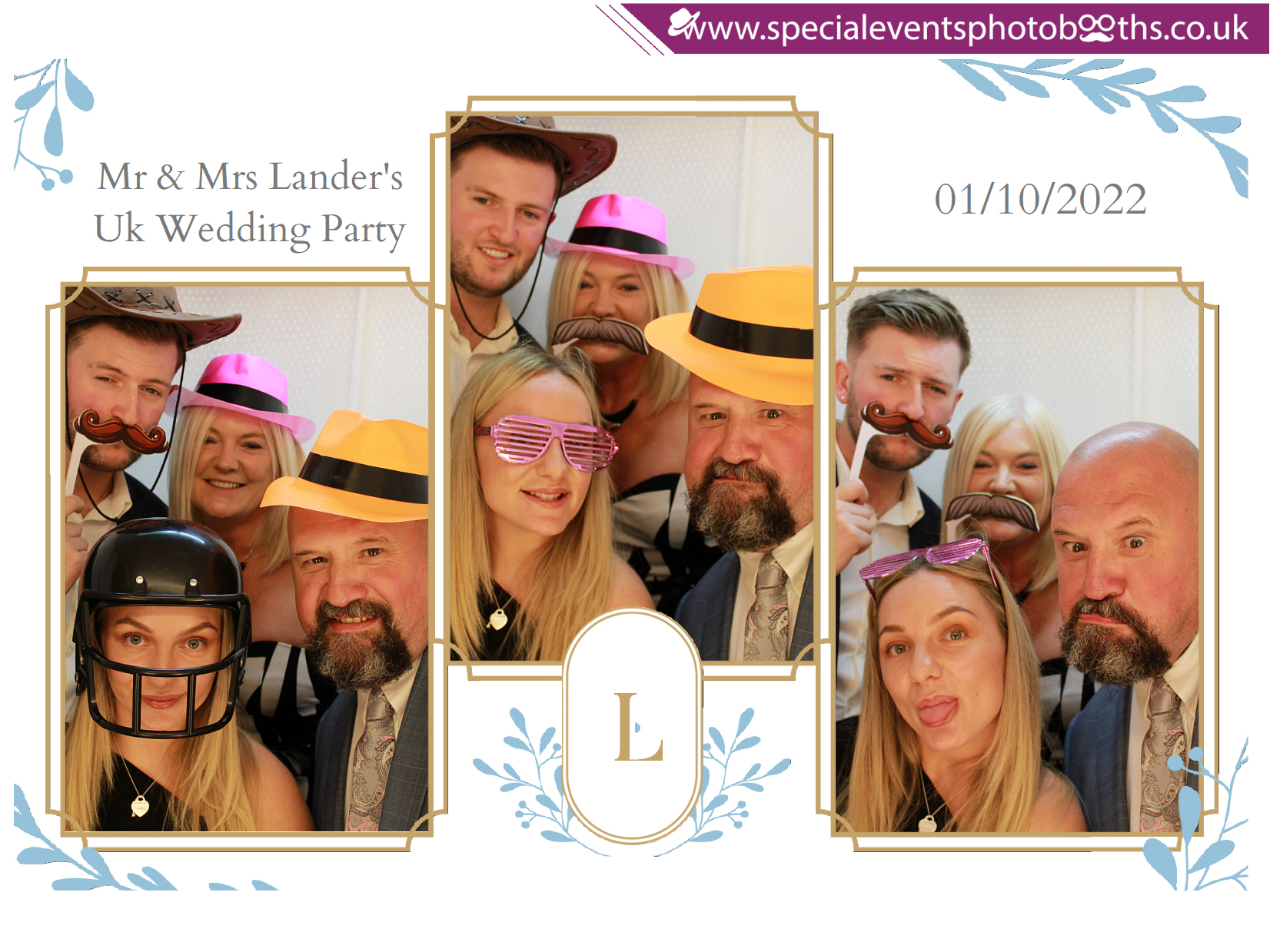 Mr & Mrs Lander's UK Wedding Party | View more photos from the event at my.specialeventsphotobooths.co.uk/u/SpecialEventsPhotoBooths/Mr-Mrs-Landers-UK-Wedding-Party