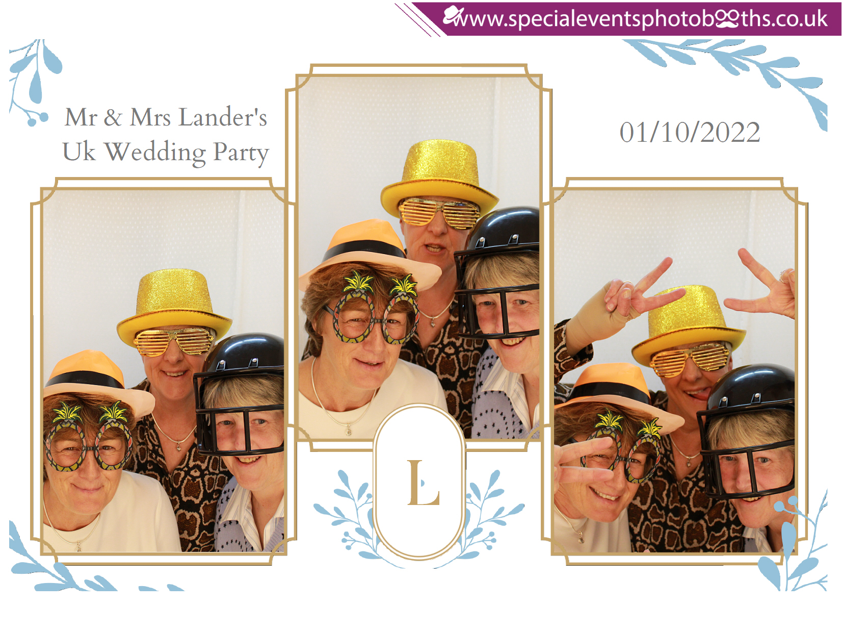 Mr & Mrs Lander's UK Wedding Party | View more photos from the event at my.specialeventsphotobooths.co.uk/u/SpecialEventsPhotoBooths/Mr-Mrs-Landers-UK-Wedding-Party