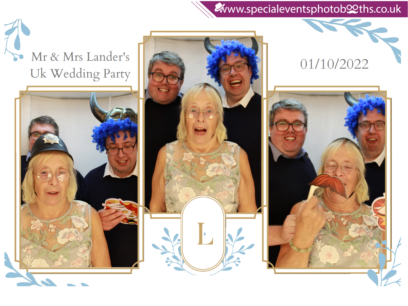 Mr & Mrs Lander's UK Wedding Party | View more photos from the event at my.specialeventsphotobooths.co.uk/u/SpecialEventsPhotoBooths/Mr-Mrs-Landers-UK-Wedding-Party