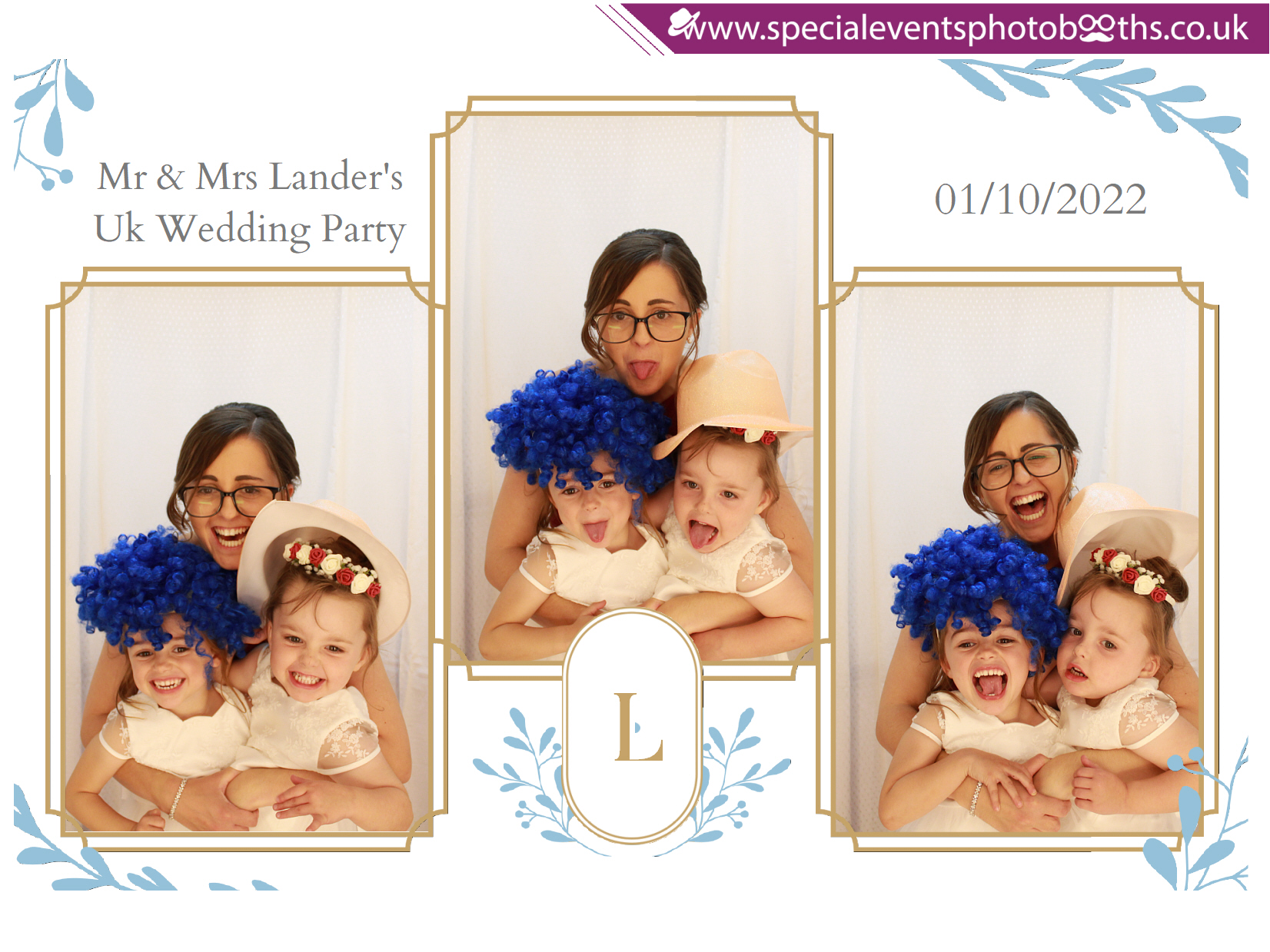Mr & Mrs Lander's UK Wedding Party | View more photos from the event at my.specialeventsphotobooths.co.uk/u/SpecialEventsPhotoBooths/Mr-Mrs-Landers-UK-Wedding-Party