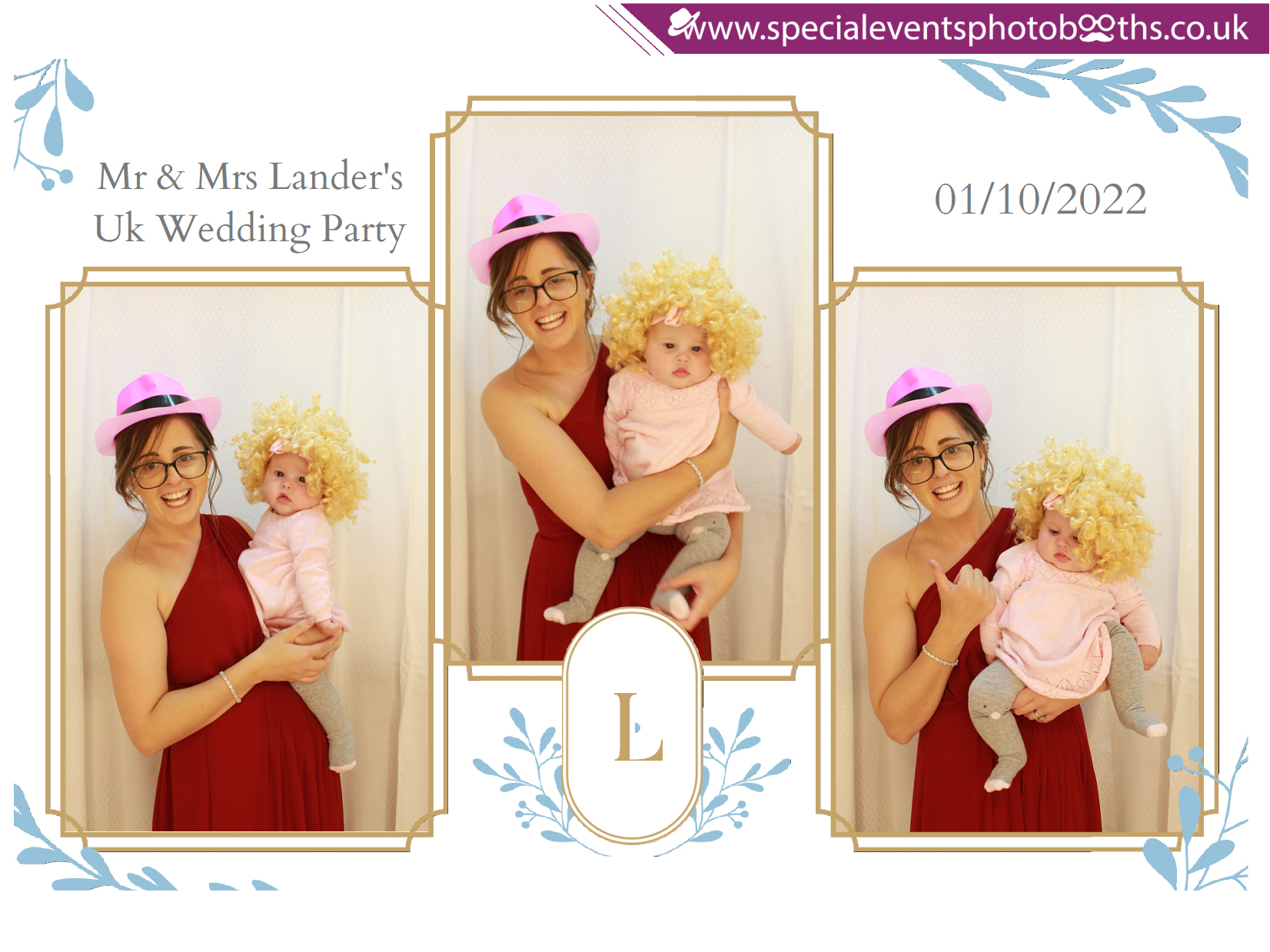 Mr & Mrs Lander's UK Wedding Party | View more photos from the event at my.specialeventsphotobooths.co.uk/u/SpecialEventsPhotoBooths/Mr-Mrs-Landers-UK-Wedding-Party