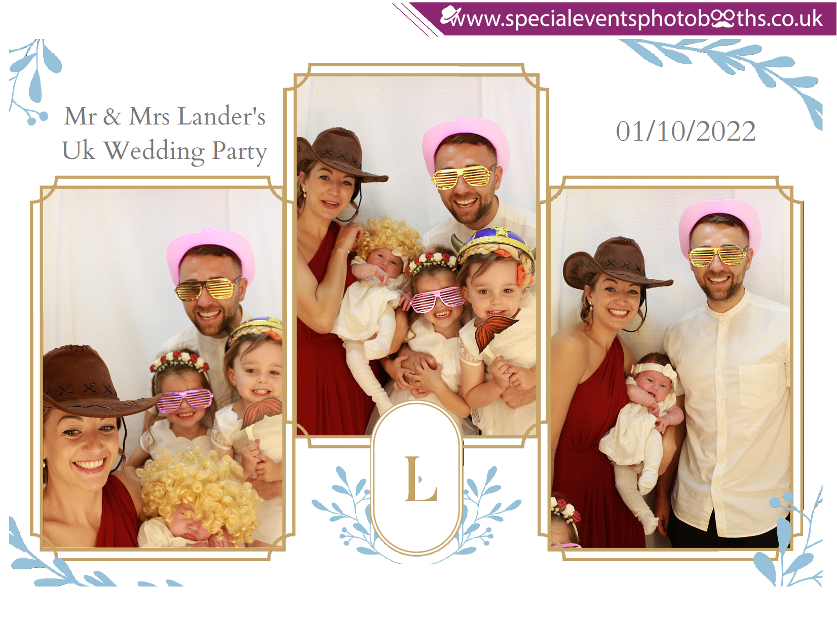 Mr & Mrs Lander's UK Wedding Party | View more photos from the event at my.specialeventsphotobooths.co.uk/u/SpecialEventsPhotoBooths/Mr-Mrs-Landers-UK-Wedding-Party