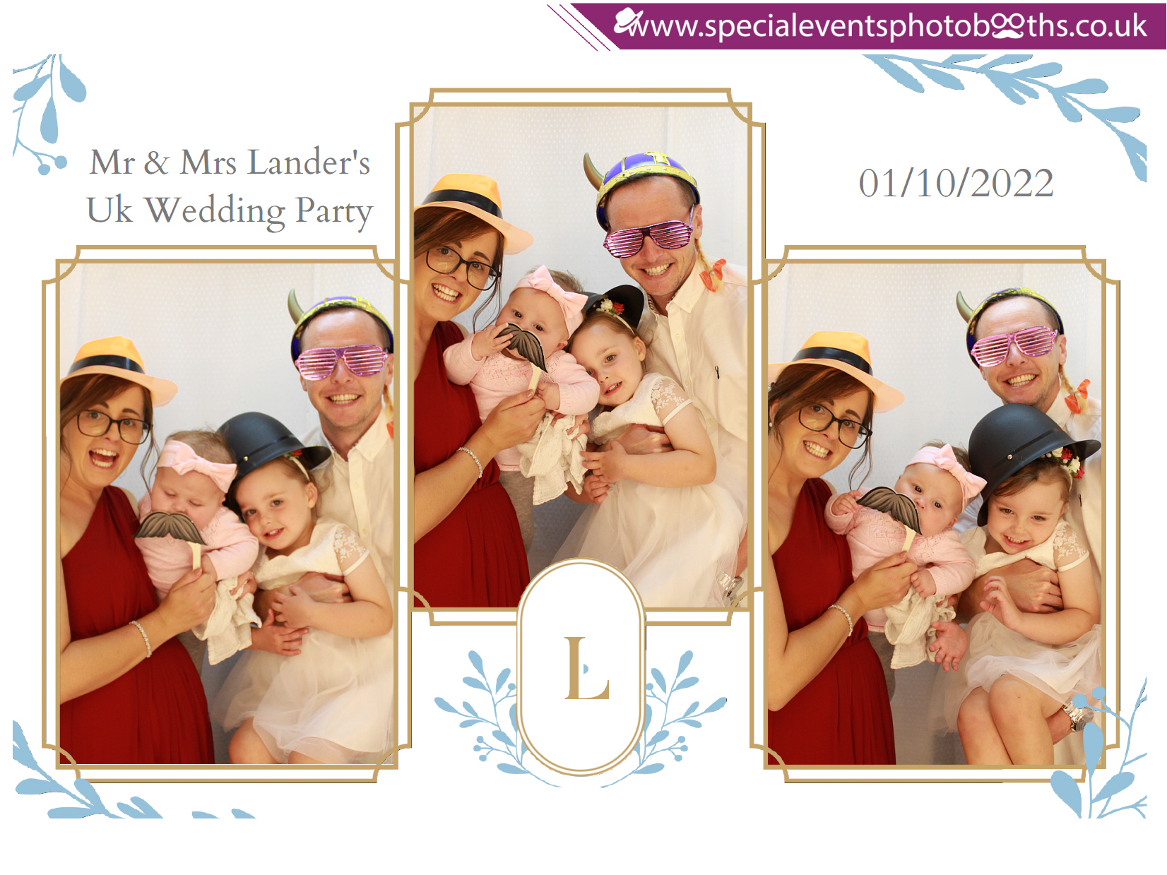 Mr & Mrs Lander's UK Wedding Party | View more photos from the event at my.specialeventsphotobooths.co.uk/u/SpecialEventsPhotoBooths/Mr-Mrs-Landers-UK-Wedding-Party