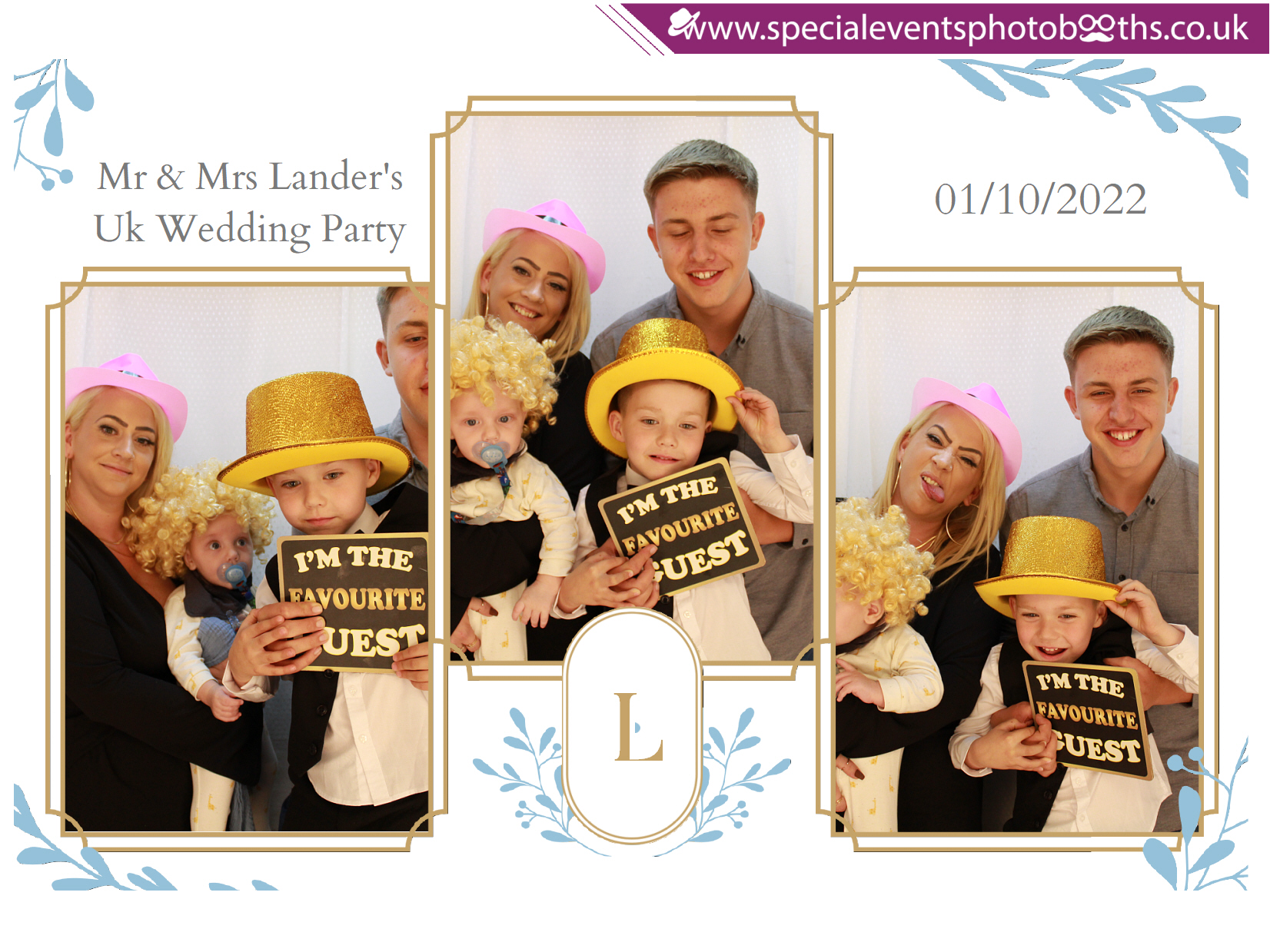 Mr & Mrs Lander's UK Wedding Party | View more photos from the event at my.specialeventsphotobooths.co.uk/u/SpecialEventsPhotoBooths/Mr-Mrs-Landers-UK-Wedding-Party
