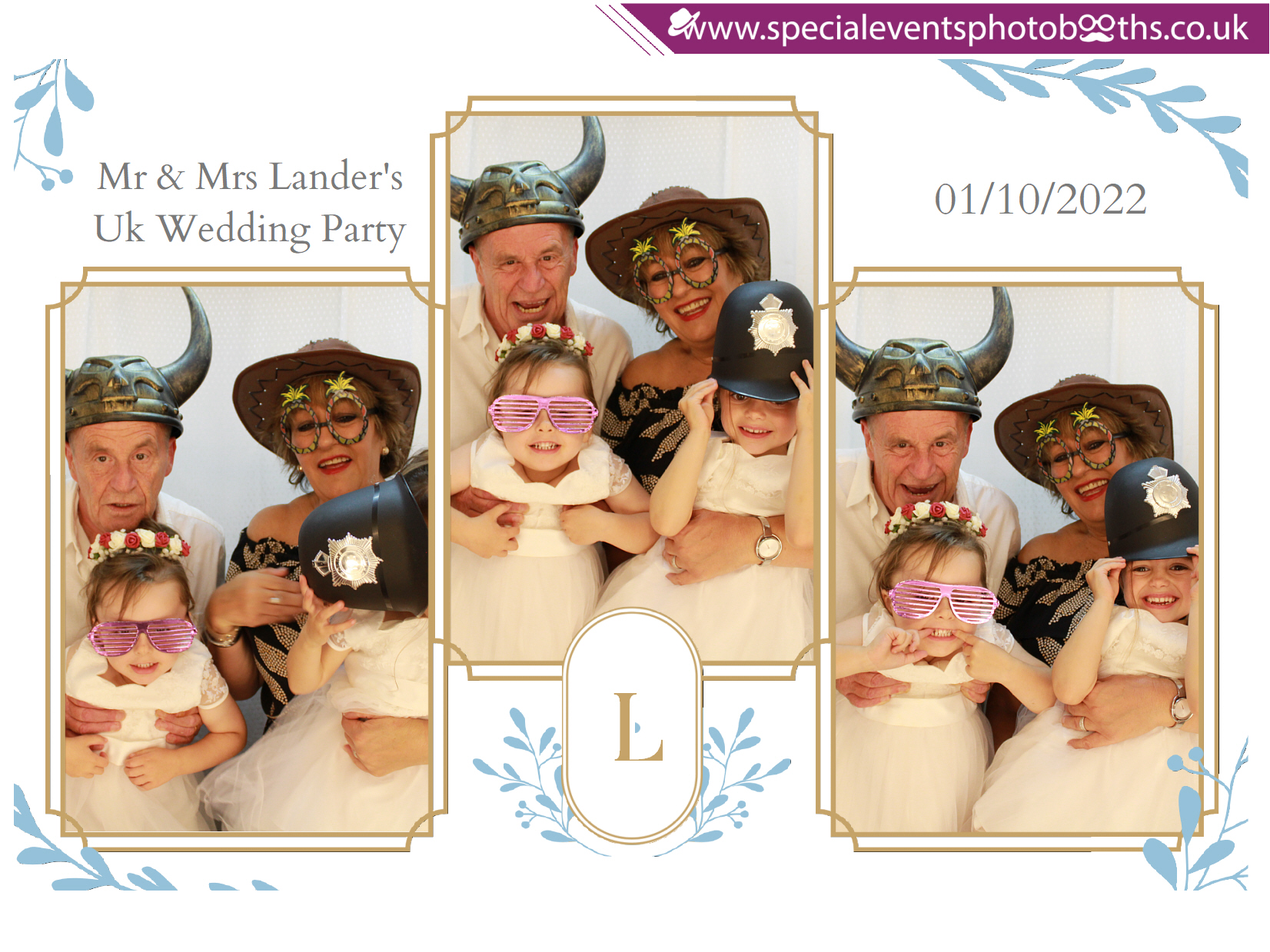 Mr & Mrs Lander's UK Wedding Party | View more photos from the event at my.specialeventsphotobooths.co.uk/u/SpecialEventsPhotoBooths/Mr-Mrs-Landers-UK-Wedding-Party