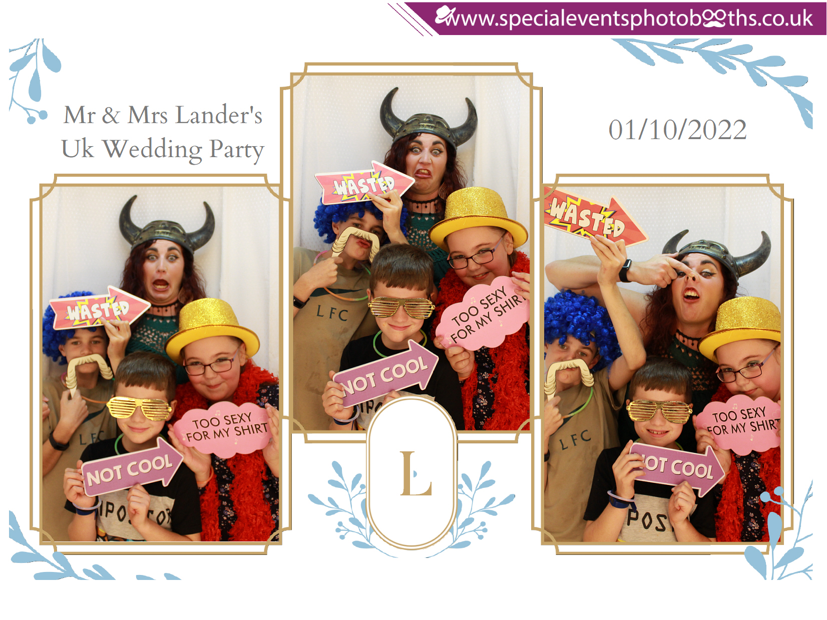 Mr & Mrs Lander's UK Wedding Party | View more photos from the event at my.specialeventsphotobooths.co.uk/u/SpecialEventsPhotoBooths/Mr-Mrs-Landers-UK-Wedding-Party